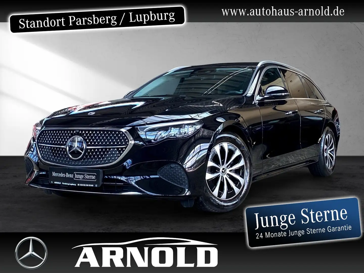 Mercedes-Benz E 220 E 220 T d Avantgarde AHK Fahrass-P.+ Kamera SHZ Schwarz - 1