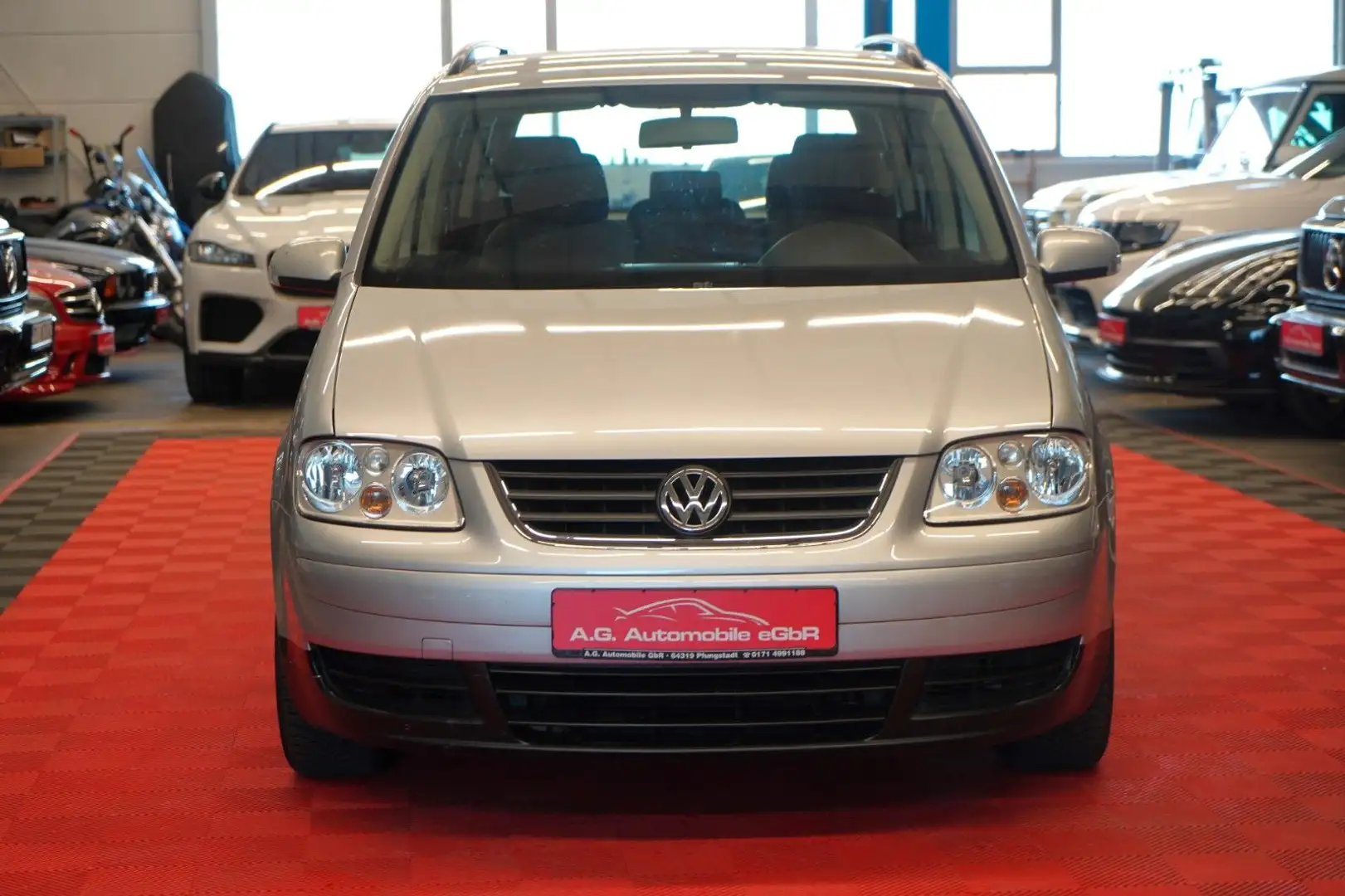 Volkswagen Touran 2.0 TDI 2.Hand*6Gang*Zahnriemen ern* Plateado - 2