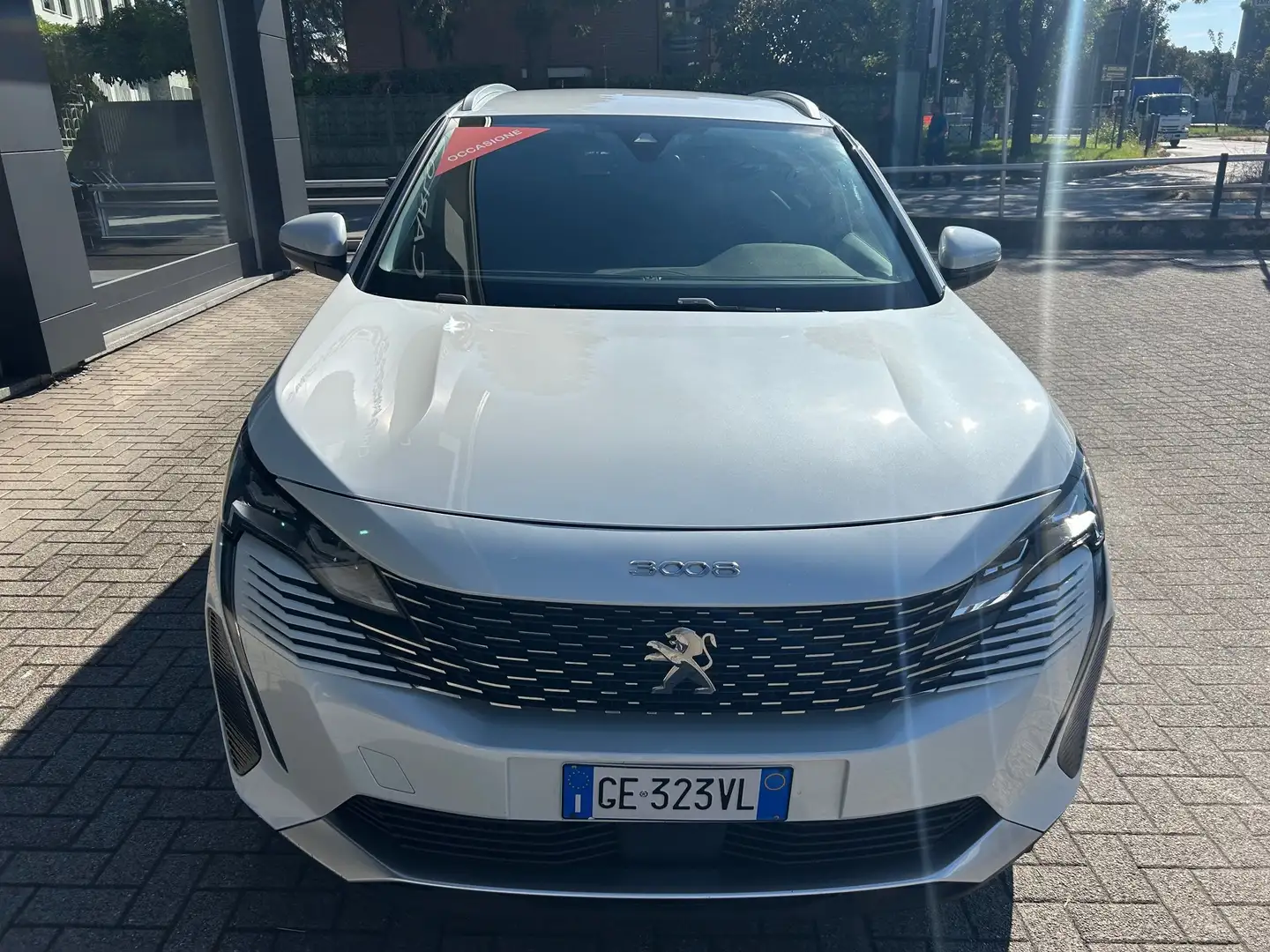 Peugeot 3008 3008 II 2021 1.5 bluehdi Allure Pack s Bianco - 2