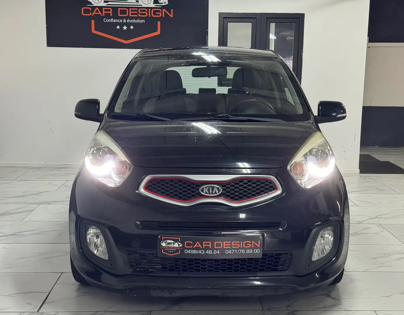 Kia Picanto 1.0i / 2011 / eu5 / 125.000km / garantie.. Noir - 2