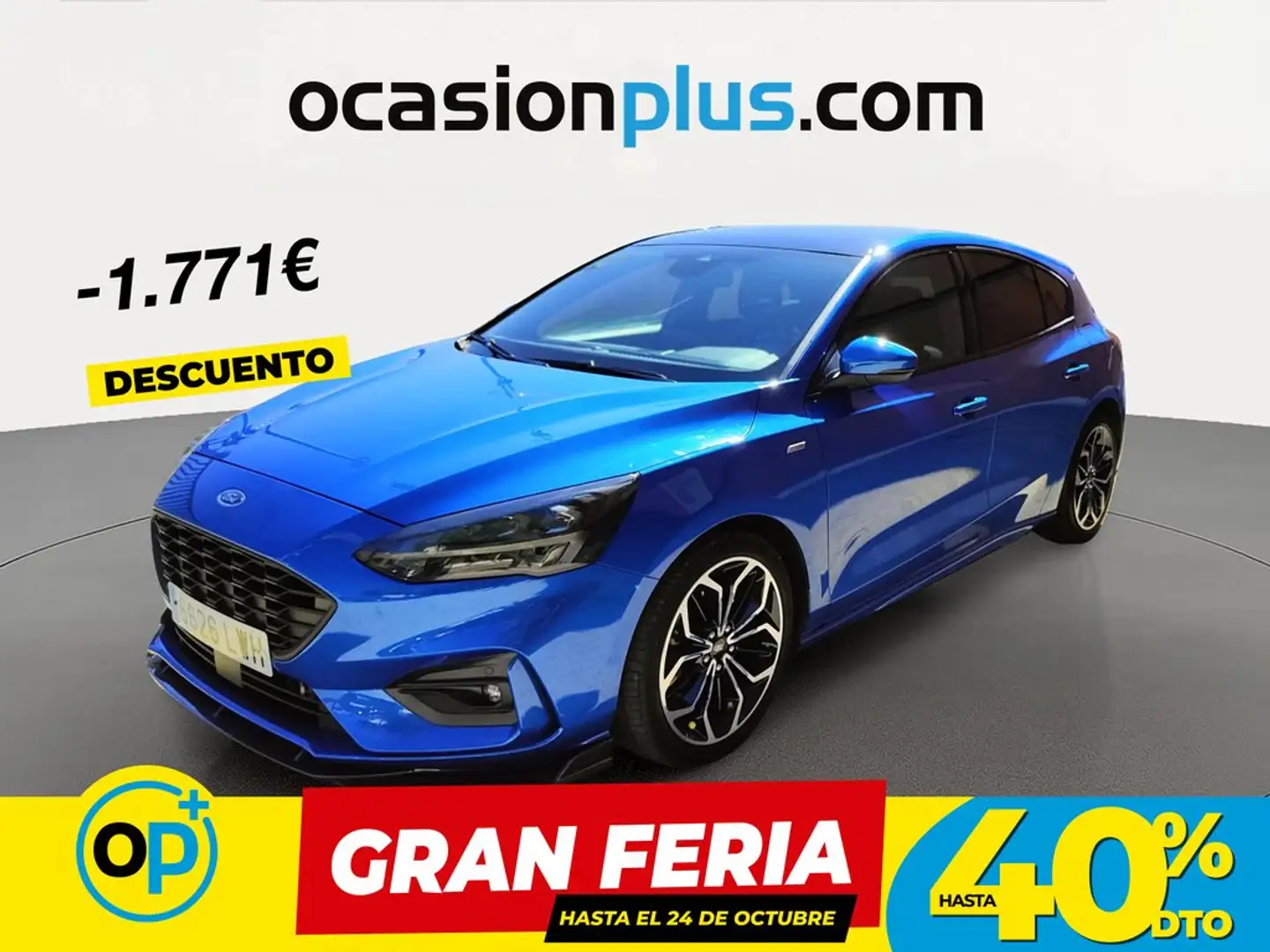 Ford Focus 2.0Ecoblue ST Line 150 Azul - 1