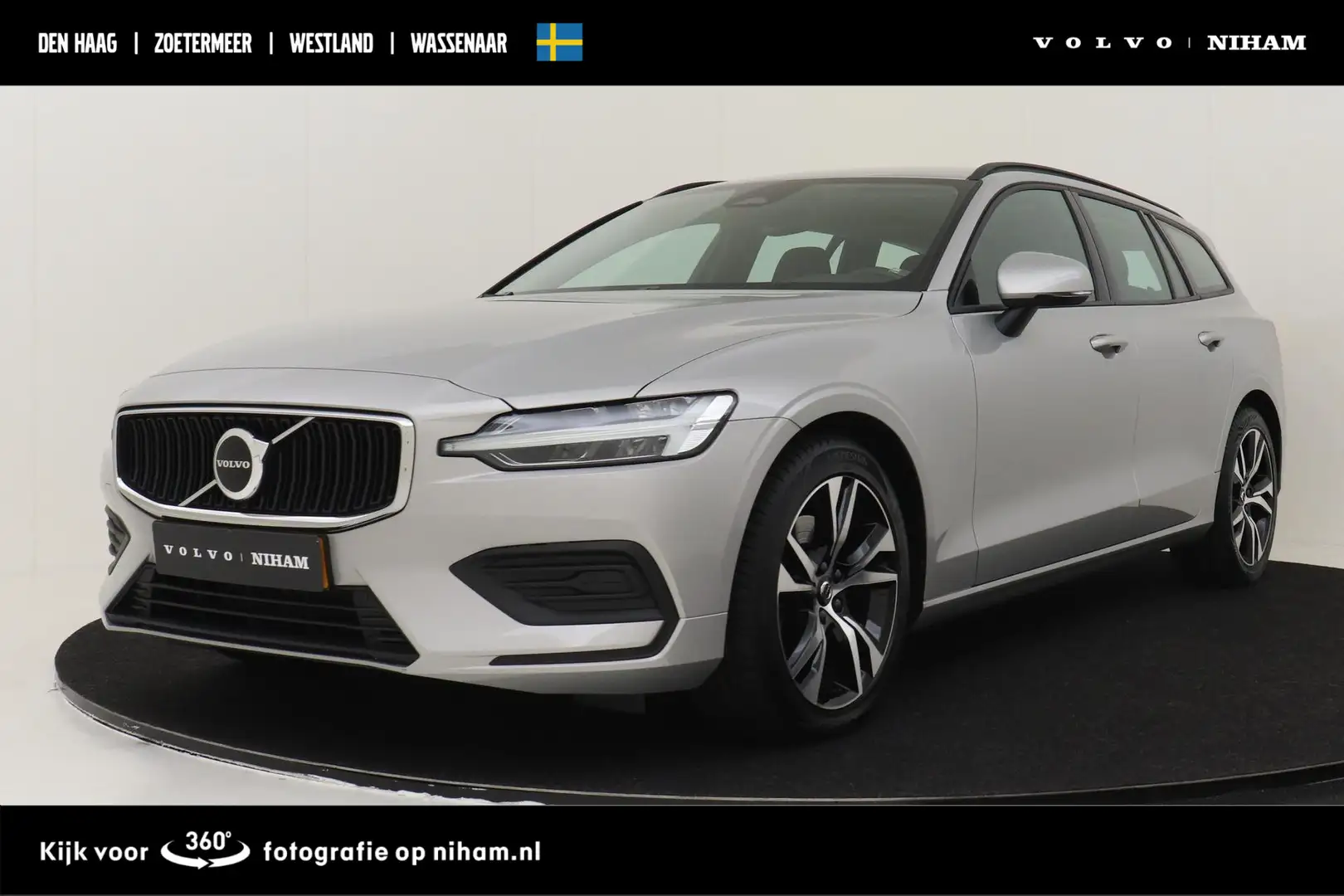 Volvo V60 B3 (M-HYBRID) ESSENTIAL EDITION -ADAP.CRUISE|BLIS| Gris - 1
