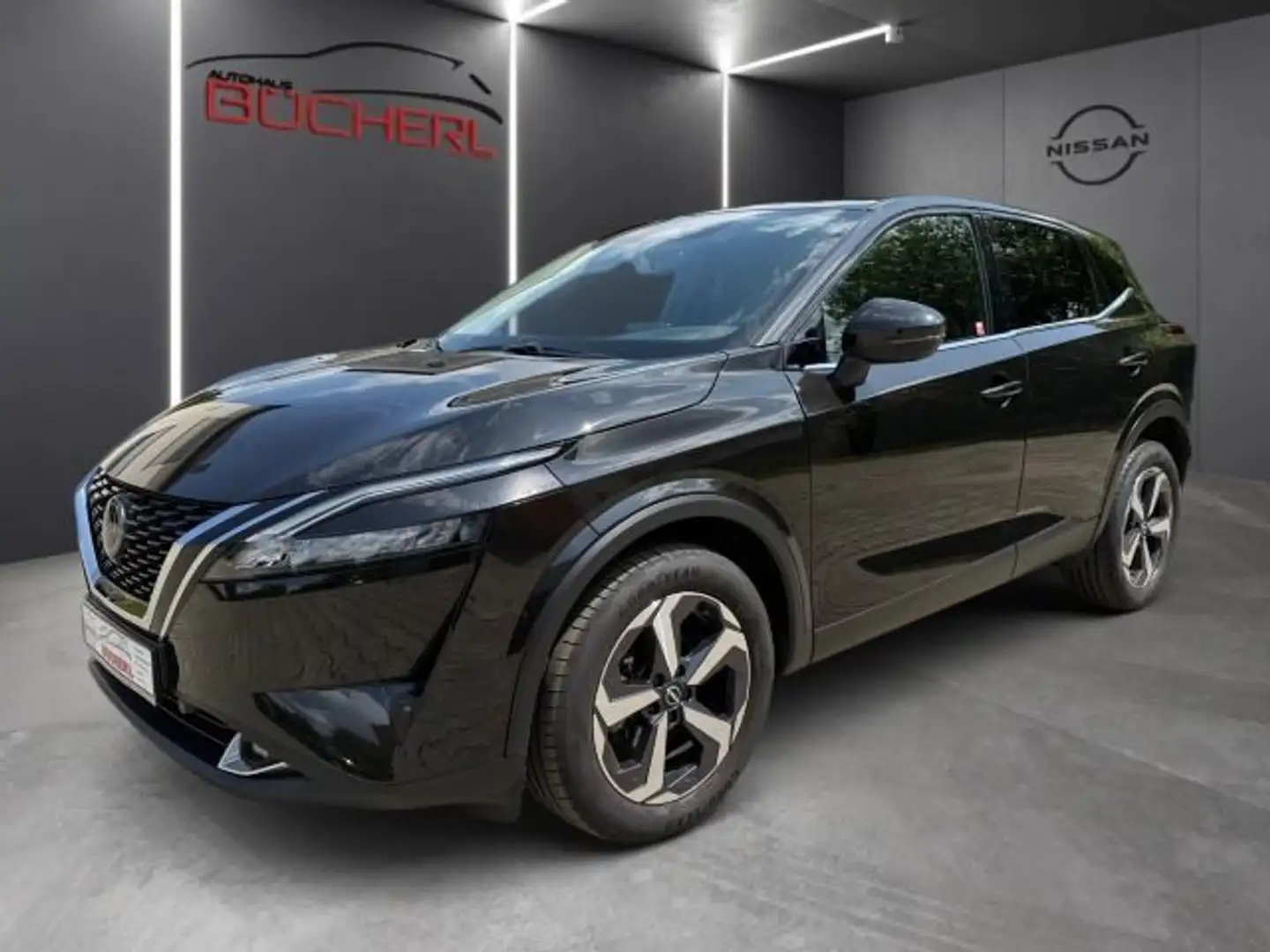 Nissan Qashqai N-Connecta, 360° KAM., SHZ, NAVI, KLIMA Schwarz - 2