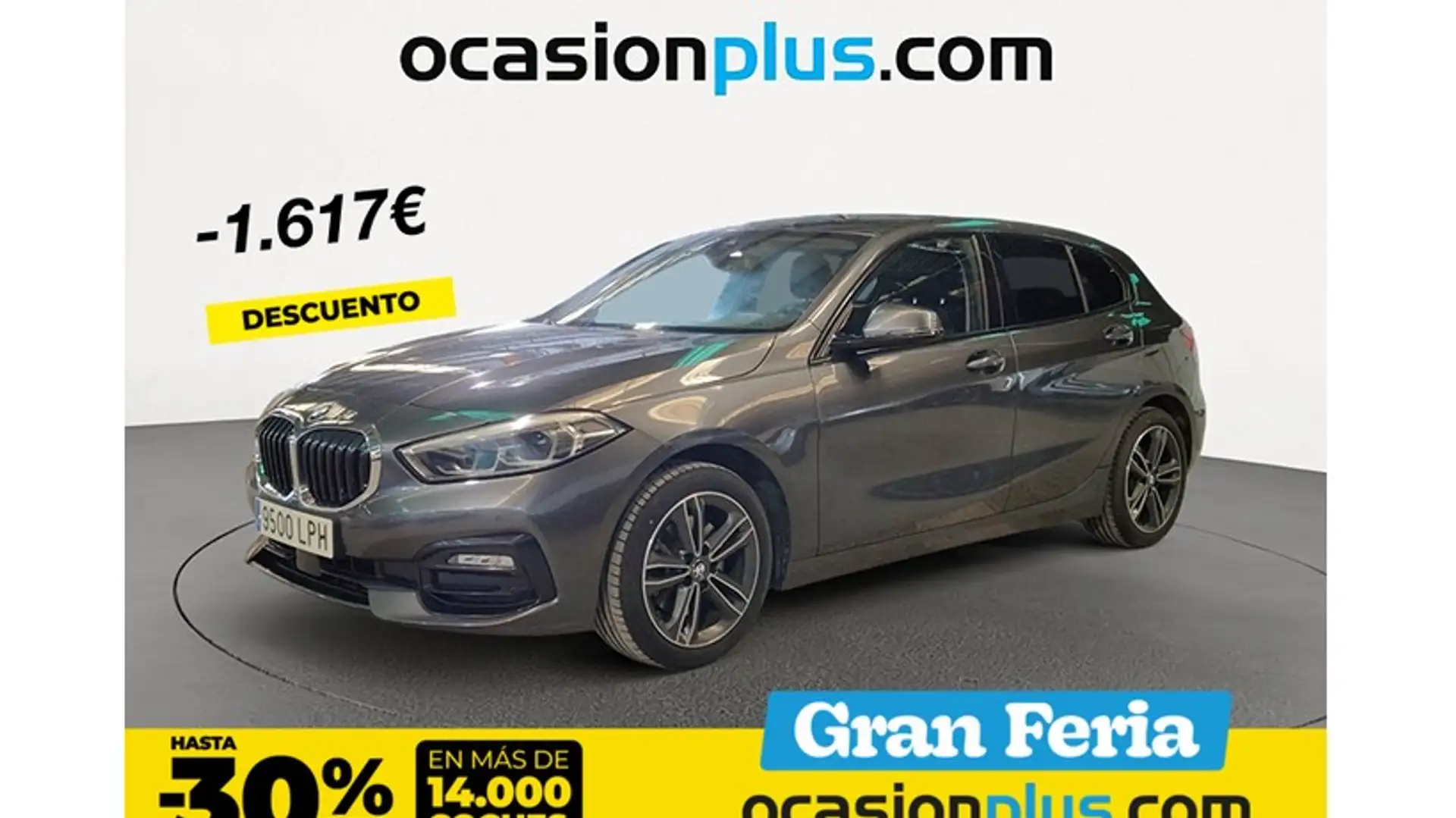 BMW 116 116d Gris - 1