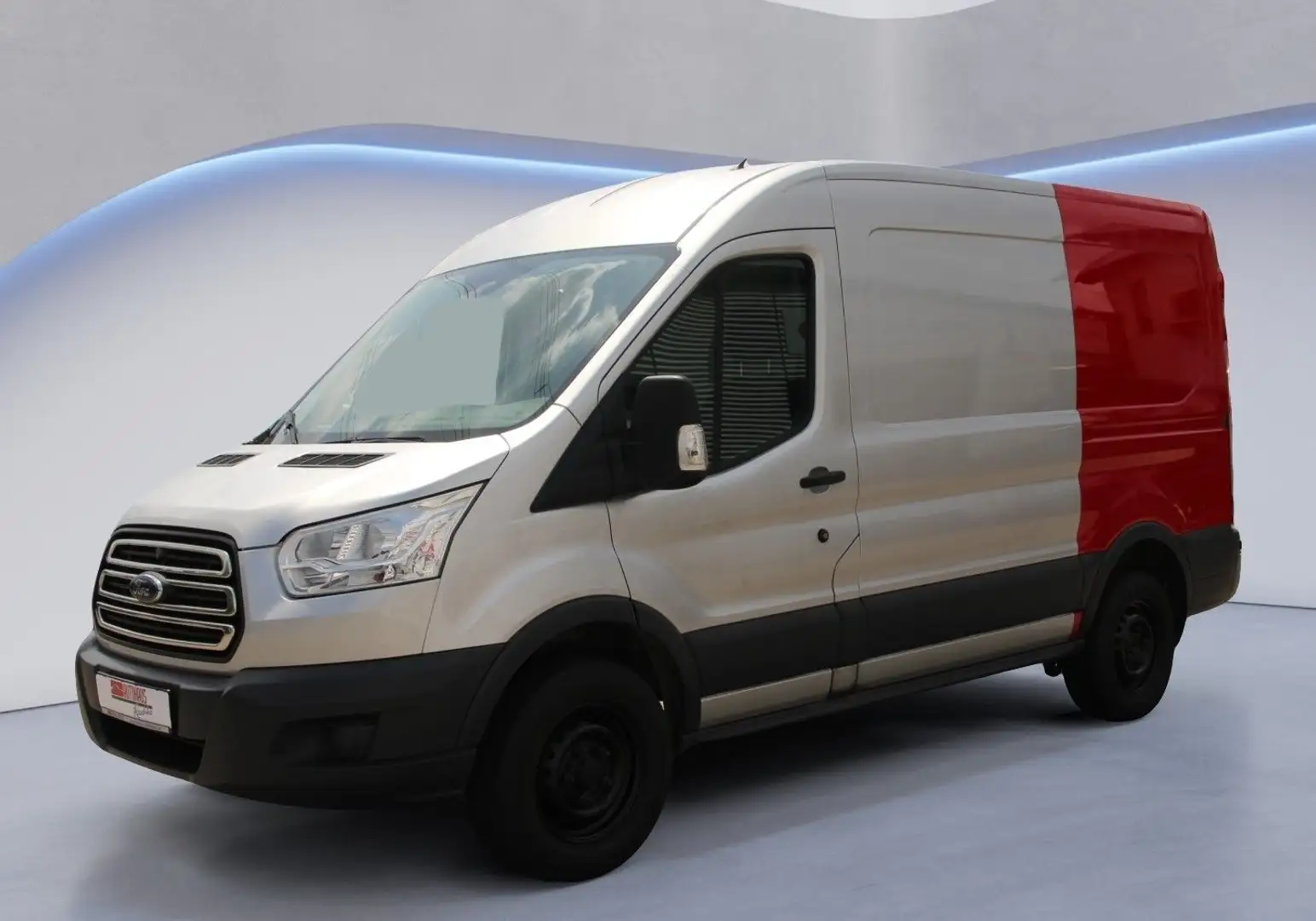 Ford Transit Kasten 350 L2/2-Sitze/1.Hand Silber - 1
