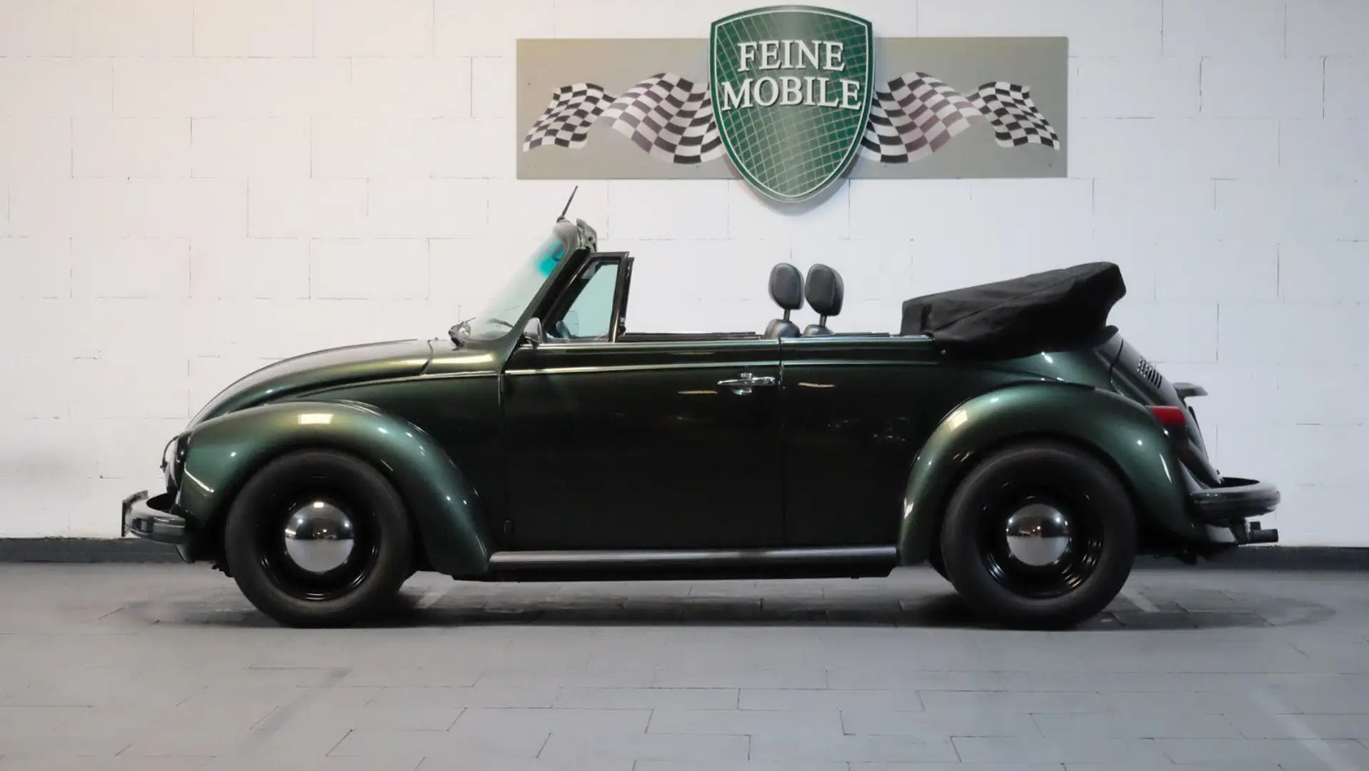 Volkswagen Käfer 1303 LS Cabrio, feine Optik & viel Power! Grün - 2