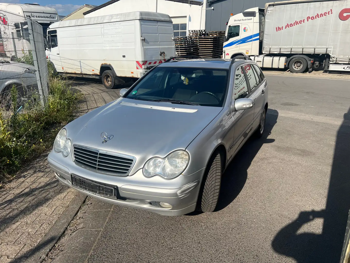 Mercedes-Benz C 200 T Kompressor Classic,Automatik,Klima,Schiebedach Plateado - 2