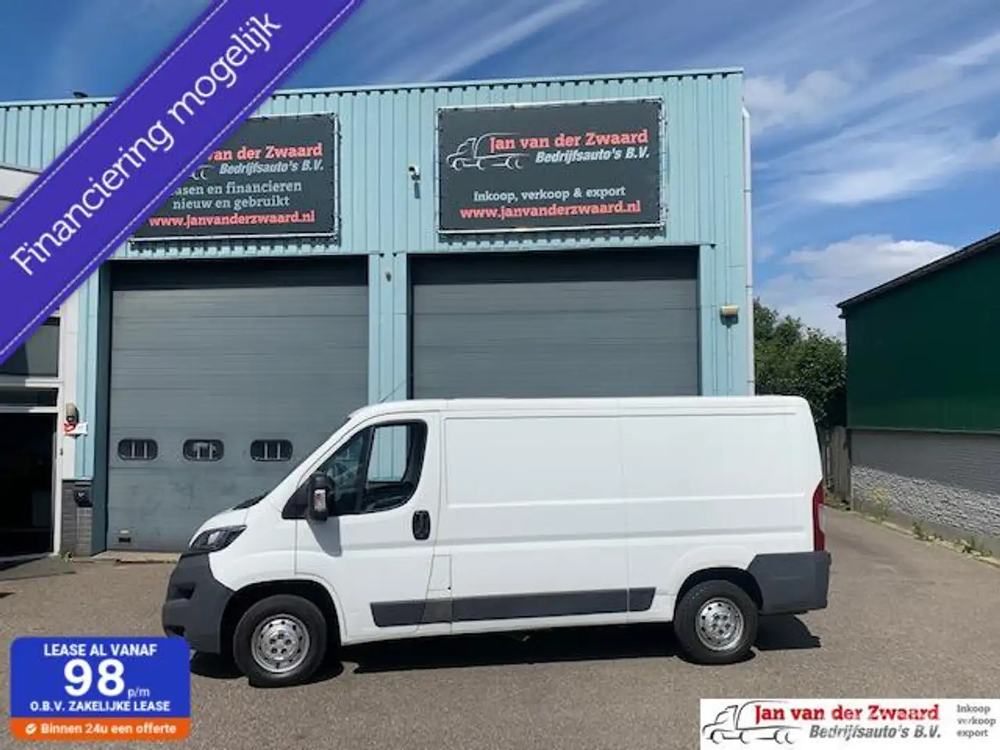 Peugeot Boxer 2.0 HDI Euro 6 330 2.0 BlueHDI L2H1 Pro Blanc - 1