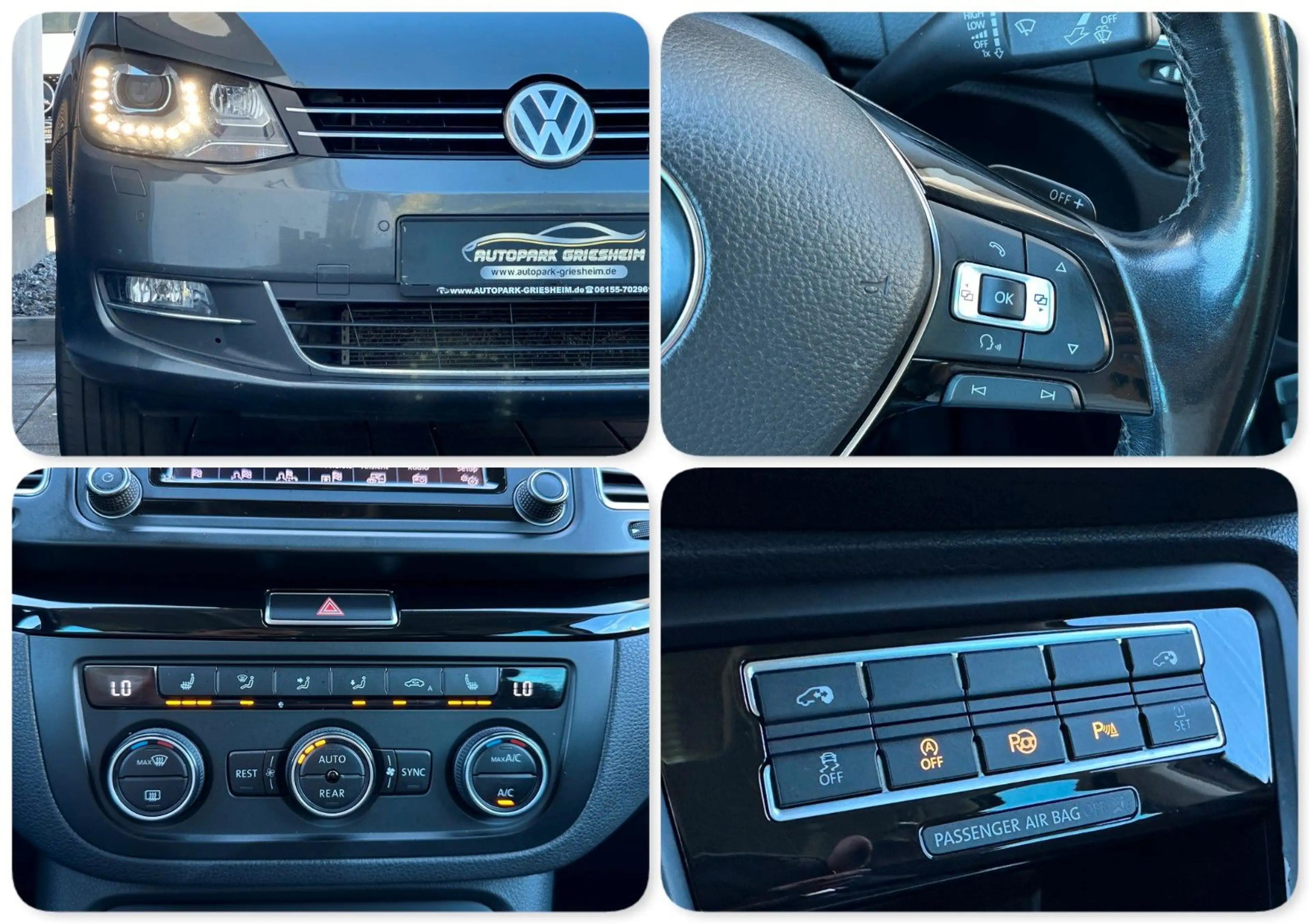 Volkswagen Sharan Highline*SHZ*NAVI*XENON*ALCANTARA*KAMERA* — photo 8