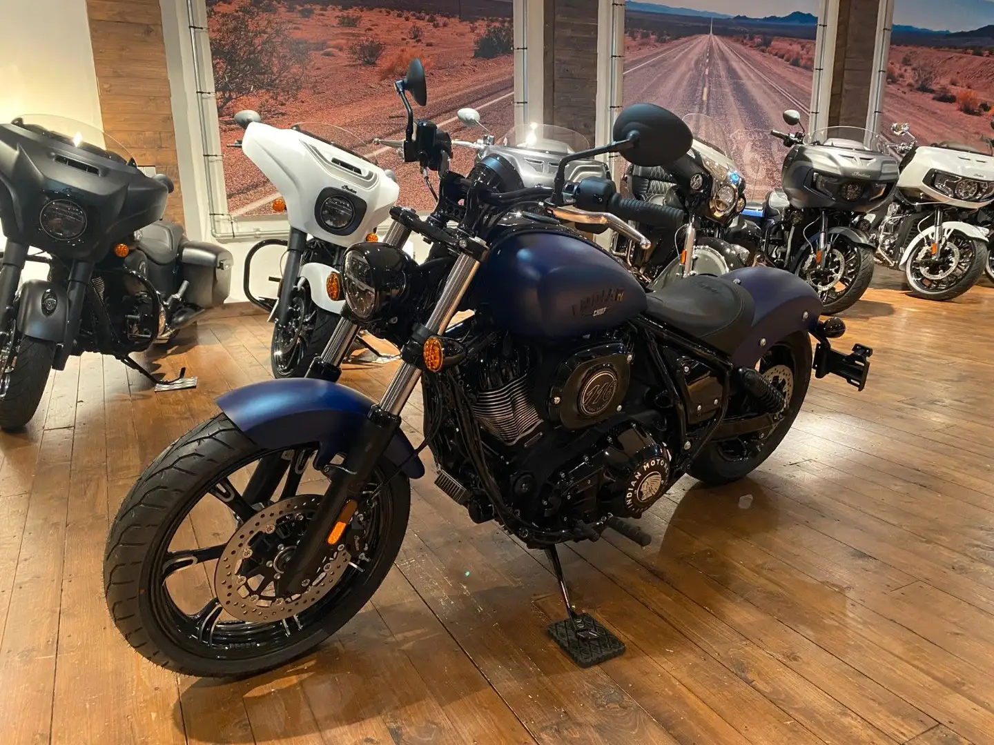 Indian Chief Dark Horse +100 Jahre (1.000/2,99%) Albastru - 2