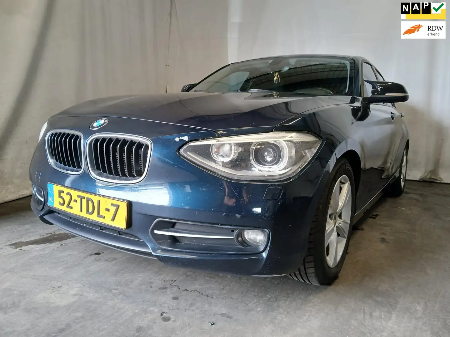 BMW 116 1-serie 116i Business+ - Airco - Navi - Motor loop Bleu - 1