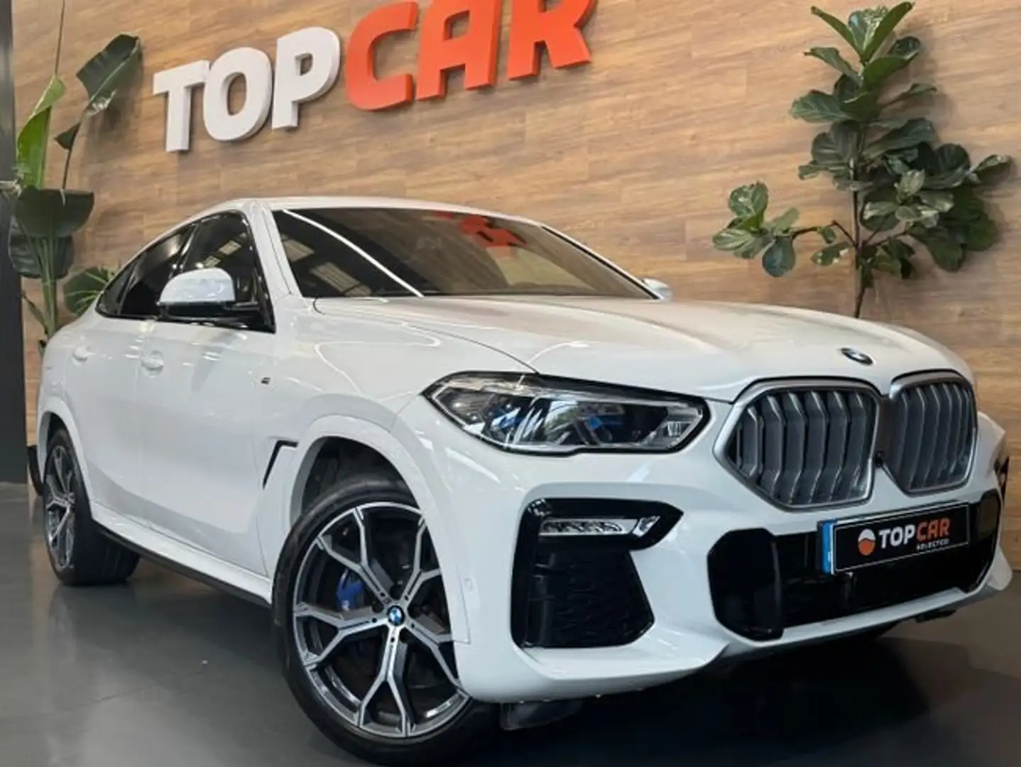 BMW X6 3.0D Xdrive   M Sport Blanc - 1