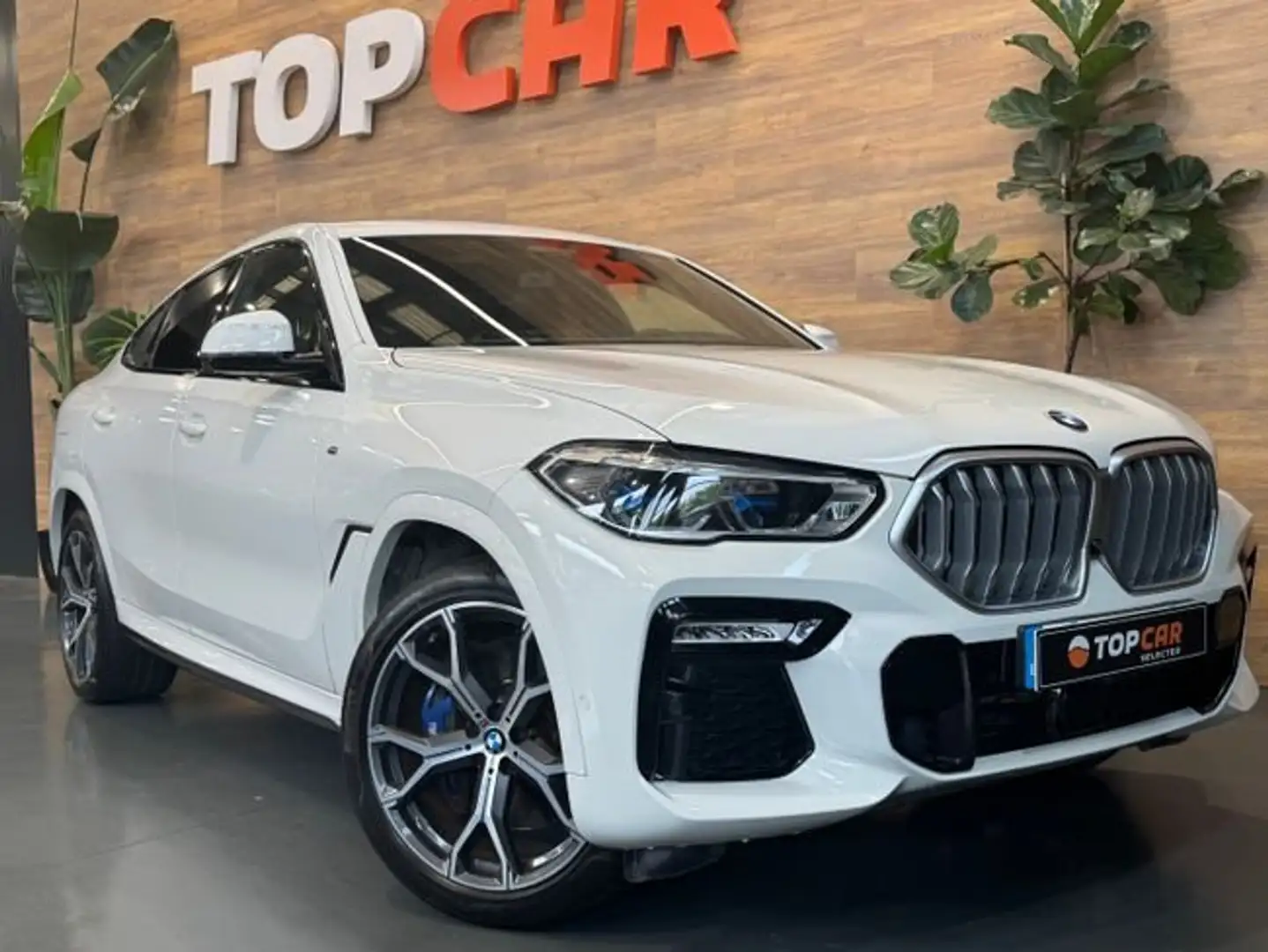 BMW X6 3.0D Xdrive   M Sport Blanc - 2