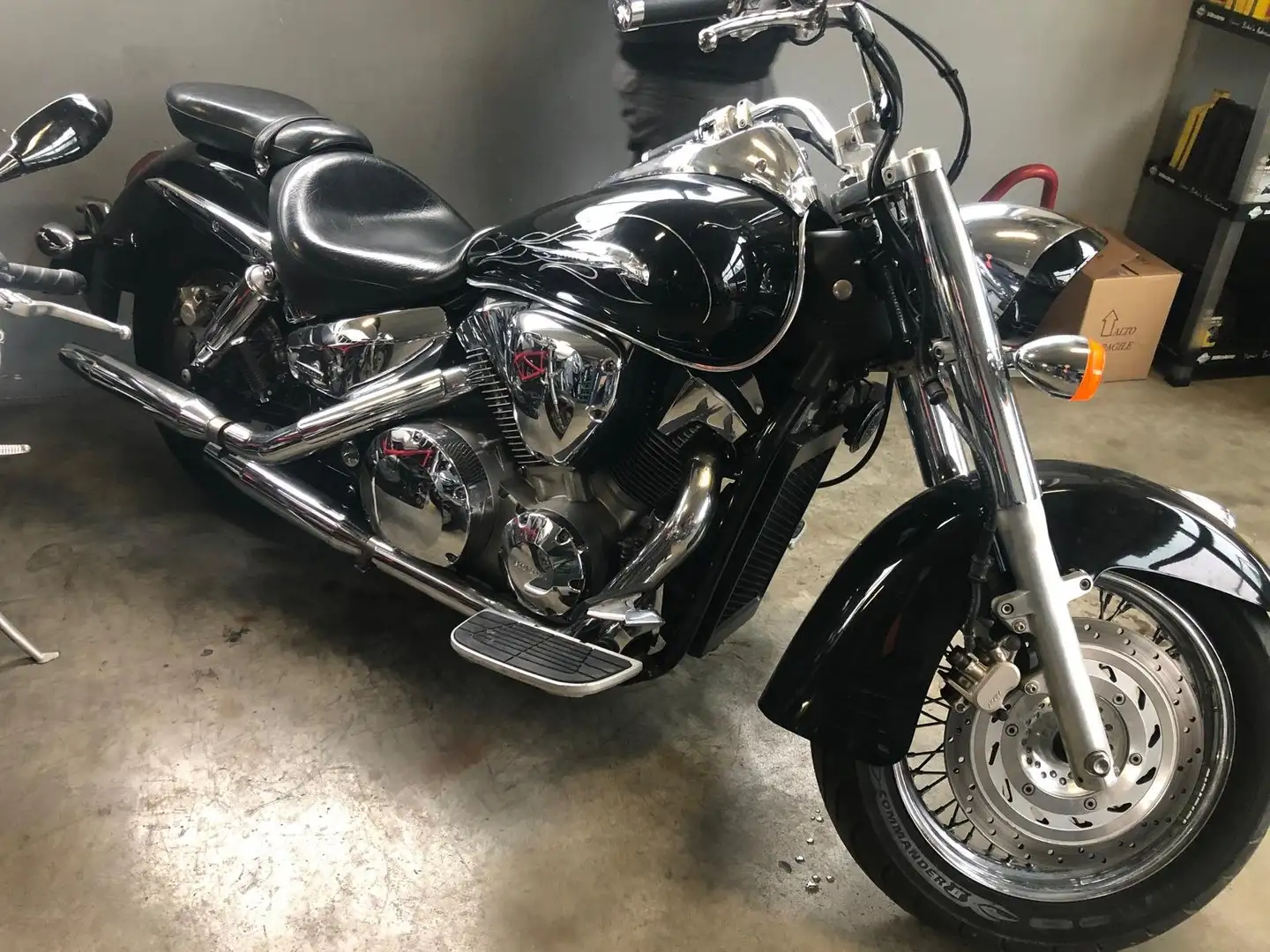 Honda VTX 1300 S Zwart - 1