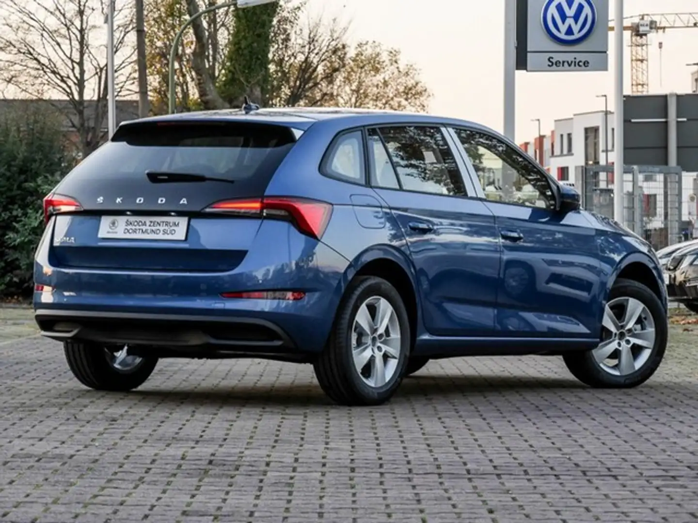 Skoda Scala 1.0 CARPLAY ALU SITZHEIZUNG EINPARKHILFE Albastru - 2