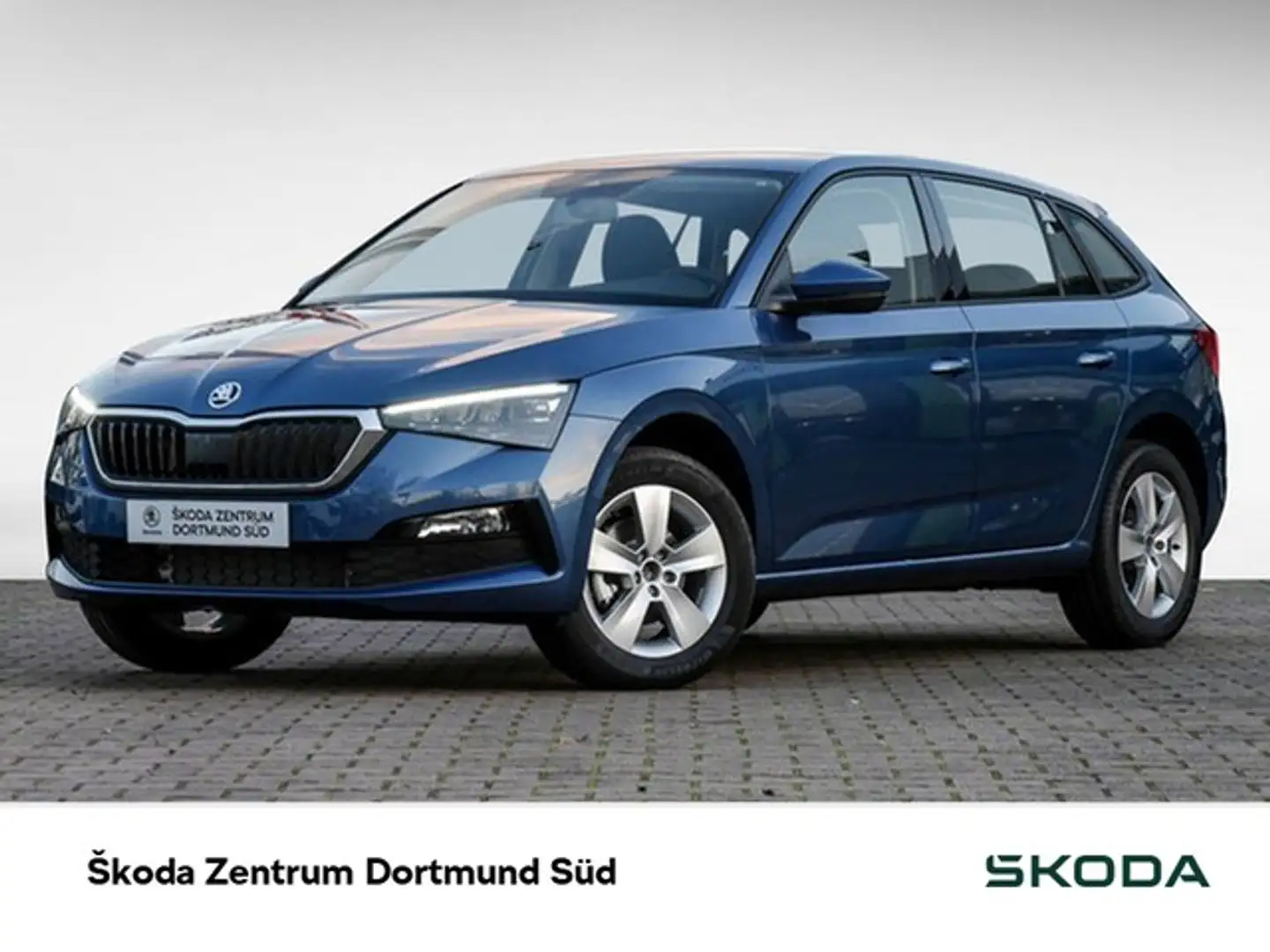 Skoda Scala 1.0 CARPLAY ALU SITZHEIZUNG EINPARKHILFE Albastru - 1
