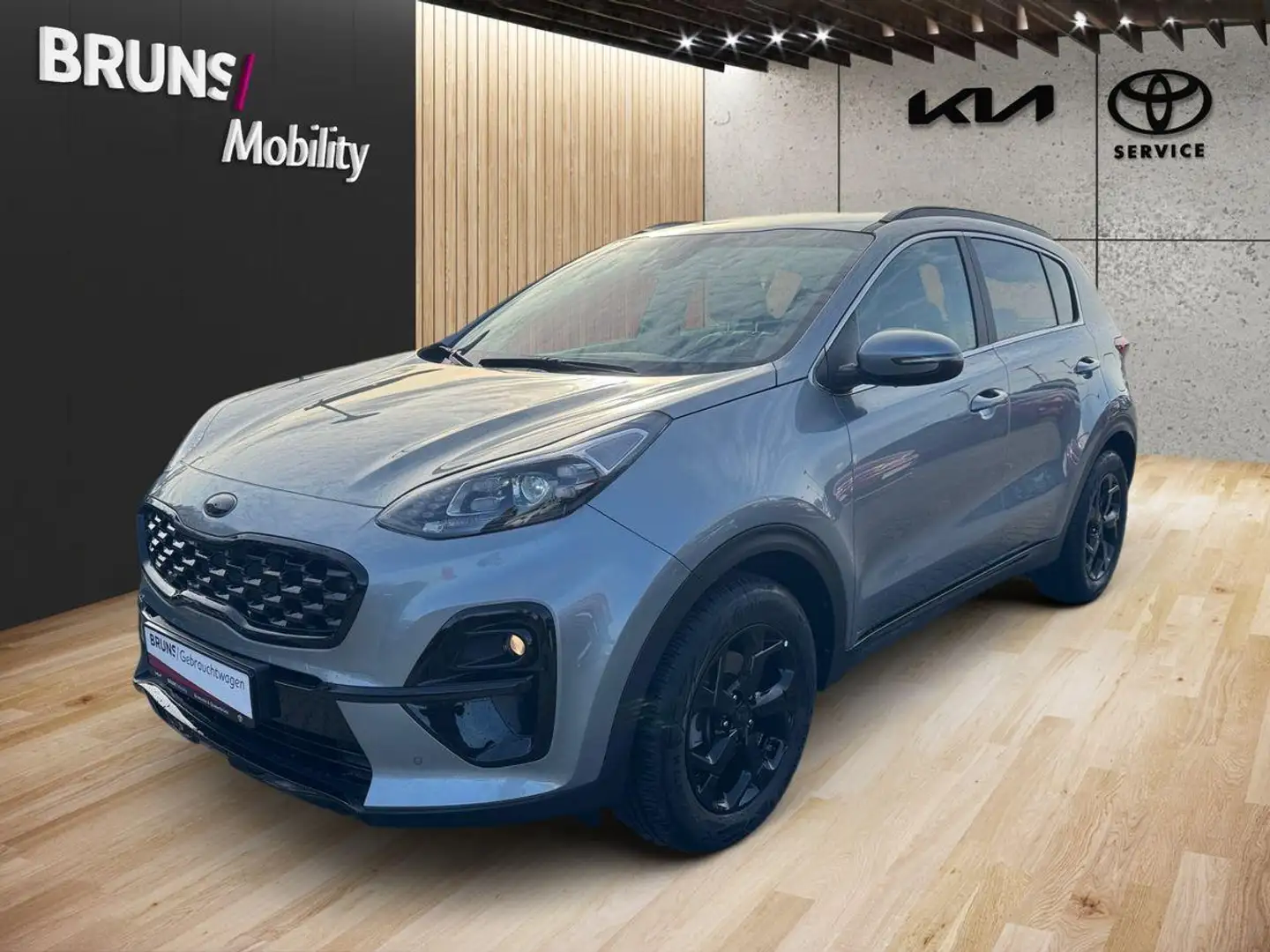 Kia Sportage Black Edition 4WD 1.6 TGDI Automatik Zilver - 2