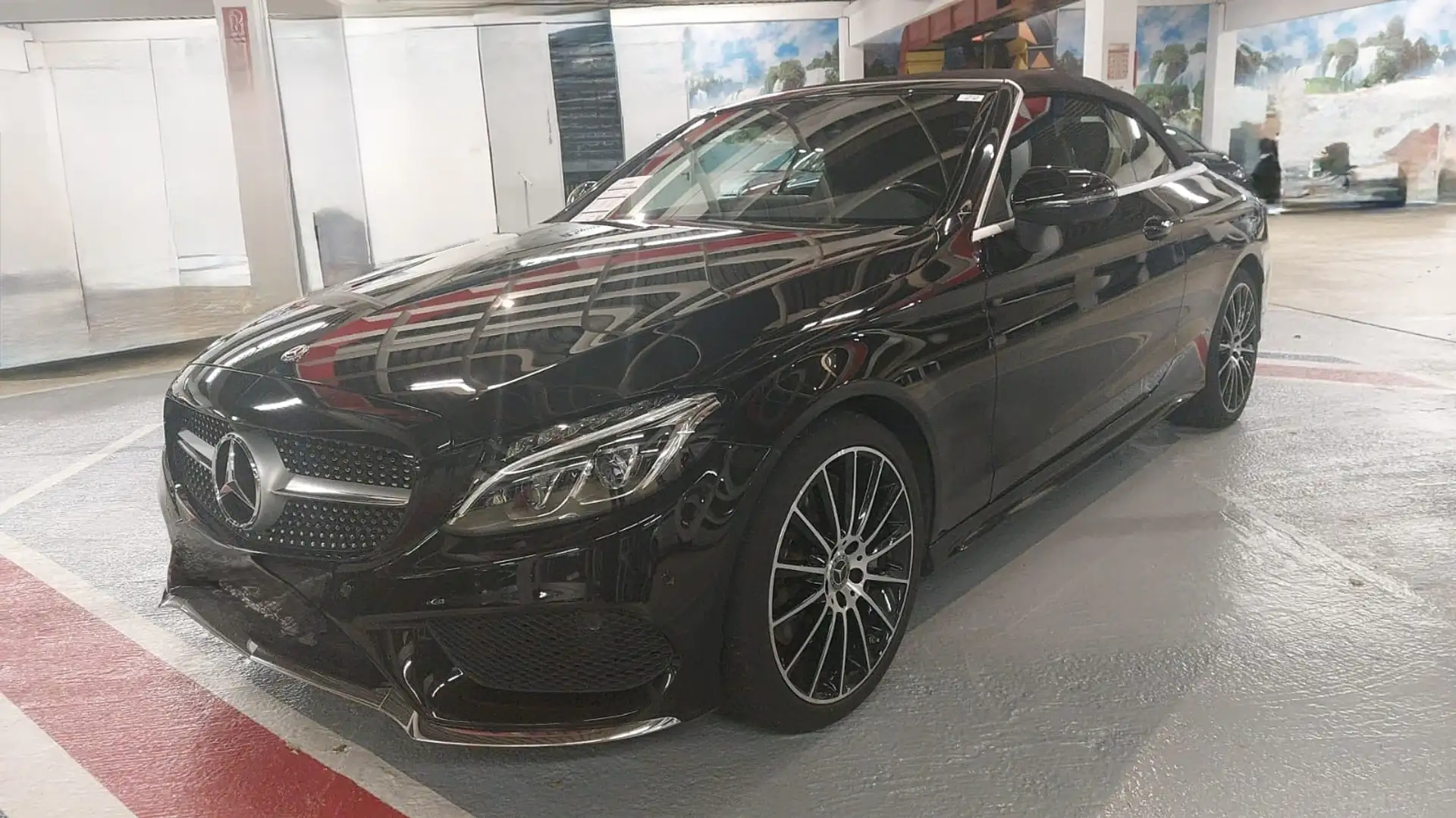 Mercedes-Benz C 250 Cabrio 9G-TRONIC AMG Line Negru - 1