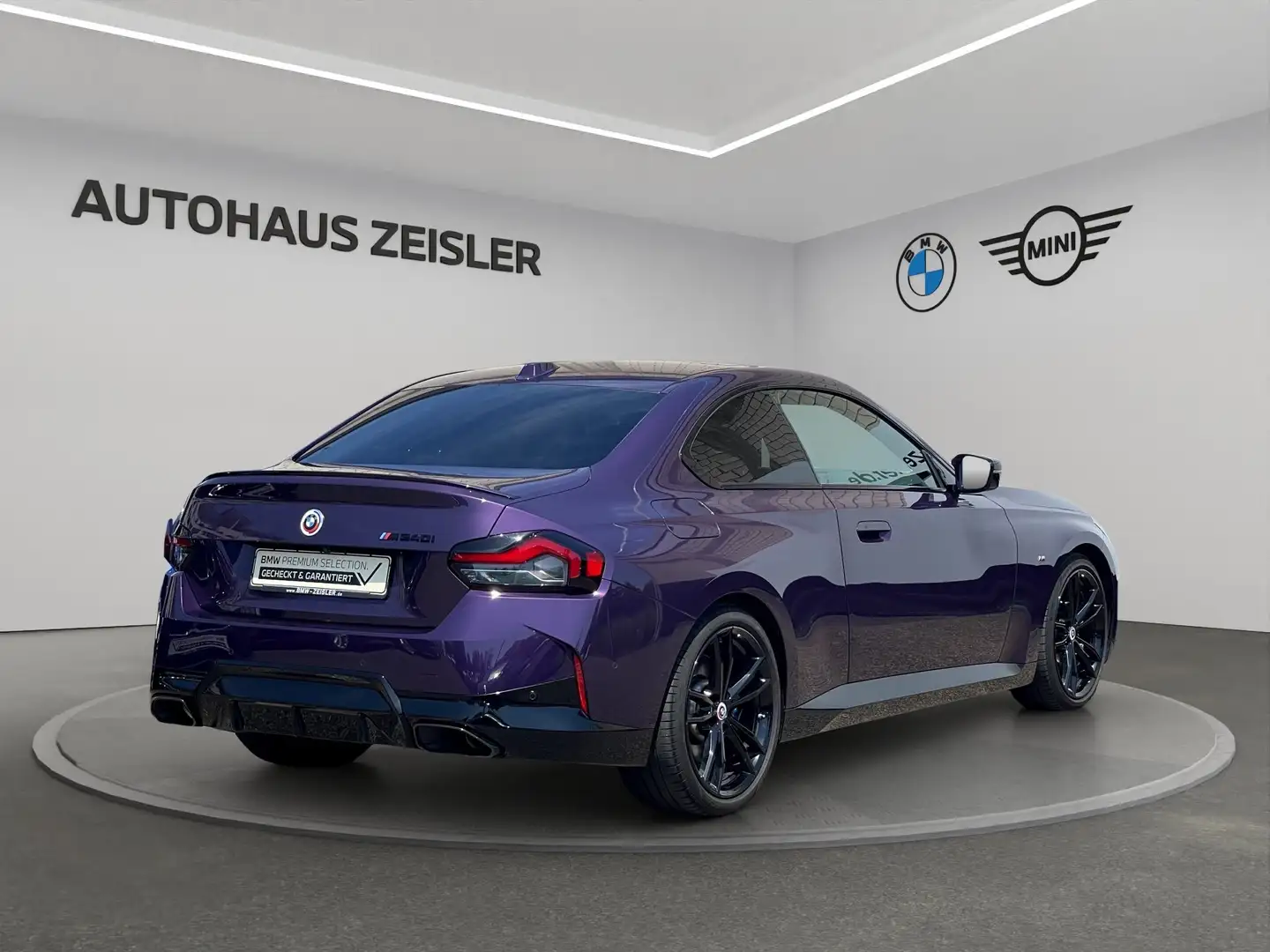 BMW 240 M240i Coupé Glasdach akt.Geschwindigkeitsregelung Violett - 2