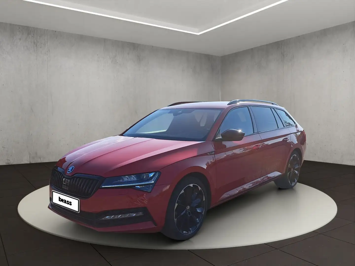 Skoda Superb Combi Sportline Rot - 1