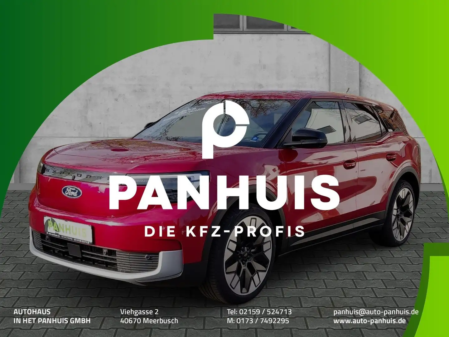 Ford Explorer Premium AWD*79kwh*FGS*EX Ford Werke Rot - 1