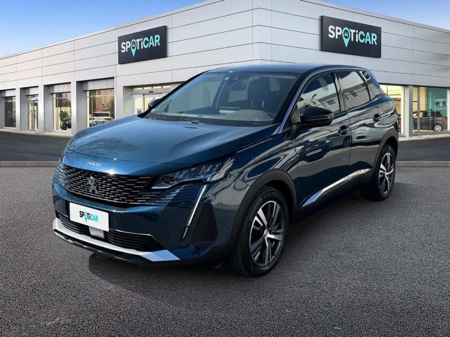Peugeot 3008 BlueHDI 130 EAT8 S&S Allure Pack Bleu - 1