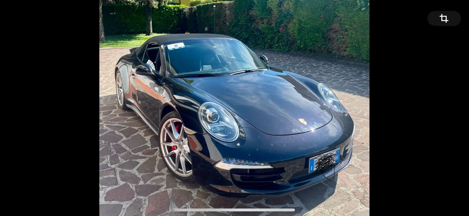 Porsche 991 Cabrio 4S Nero - 2
