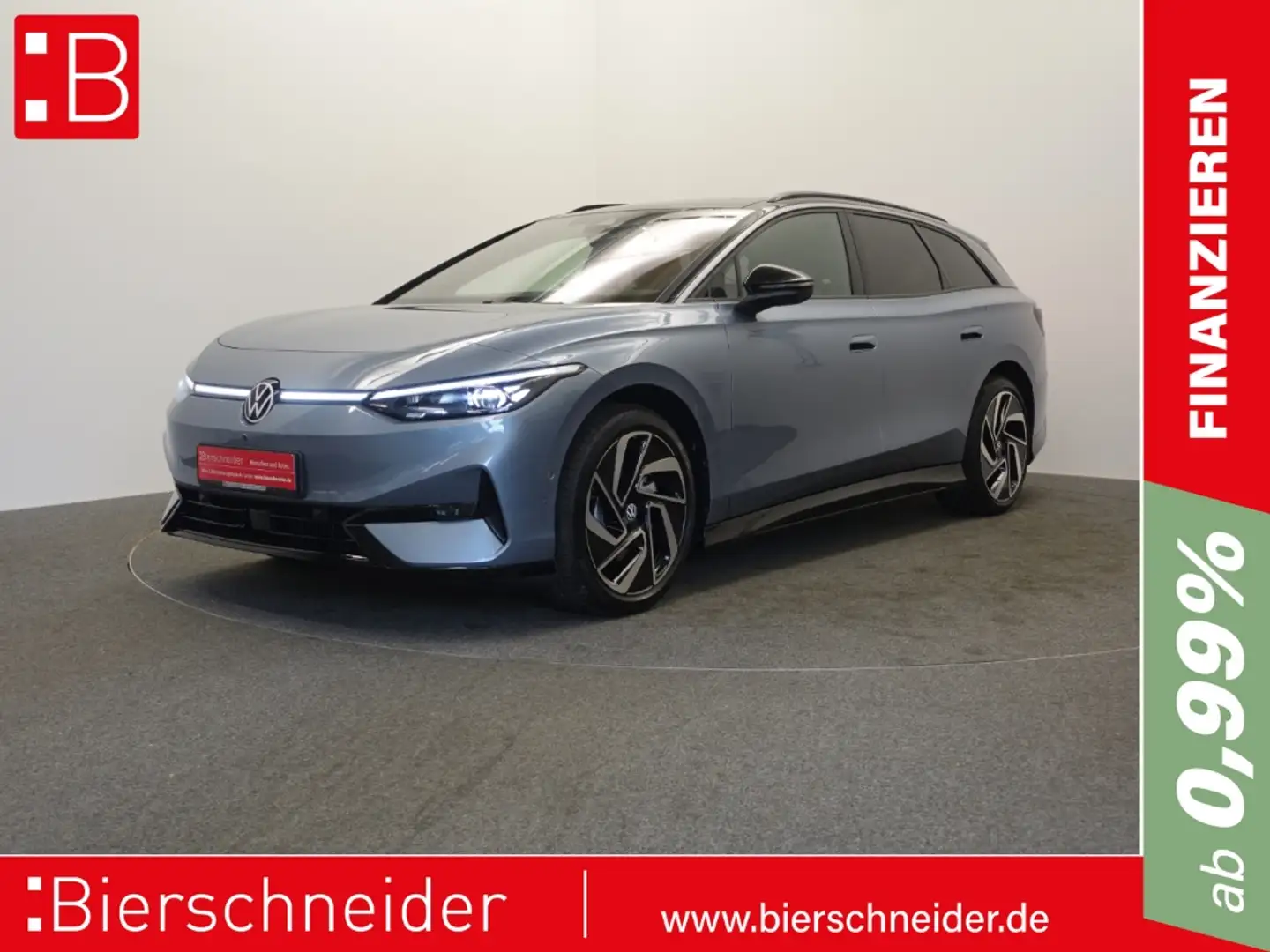 Volkswagen ID.7 Tourer Pro IQ-LIGHT DIGITAL COCKPIT 20 PANORAMA UM Blau - 1