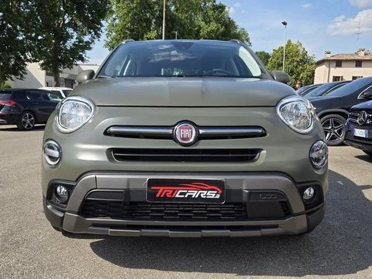 Fiat 500X 500X 1.6 mjt Cross 4x2 120cv PERMUTE Verde - 2