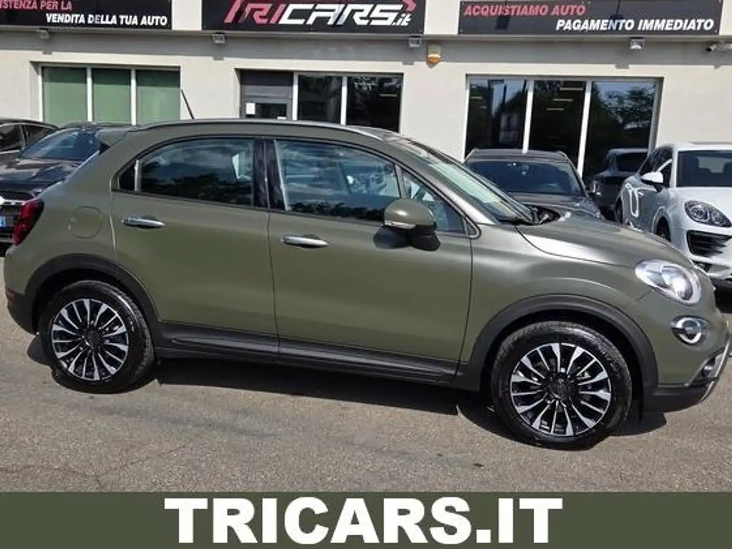 Fiat 500X 500X 1.6 mjt Cross 4x2 120cv PERMUTE Verde - 1