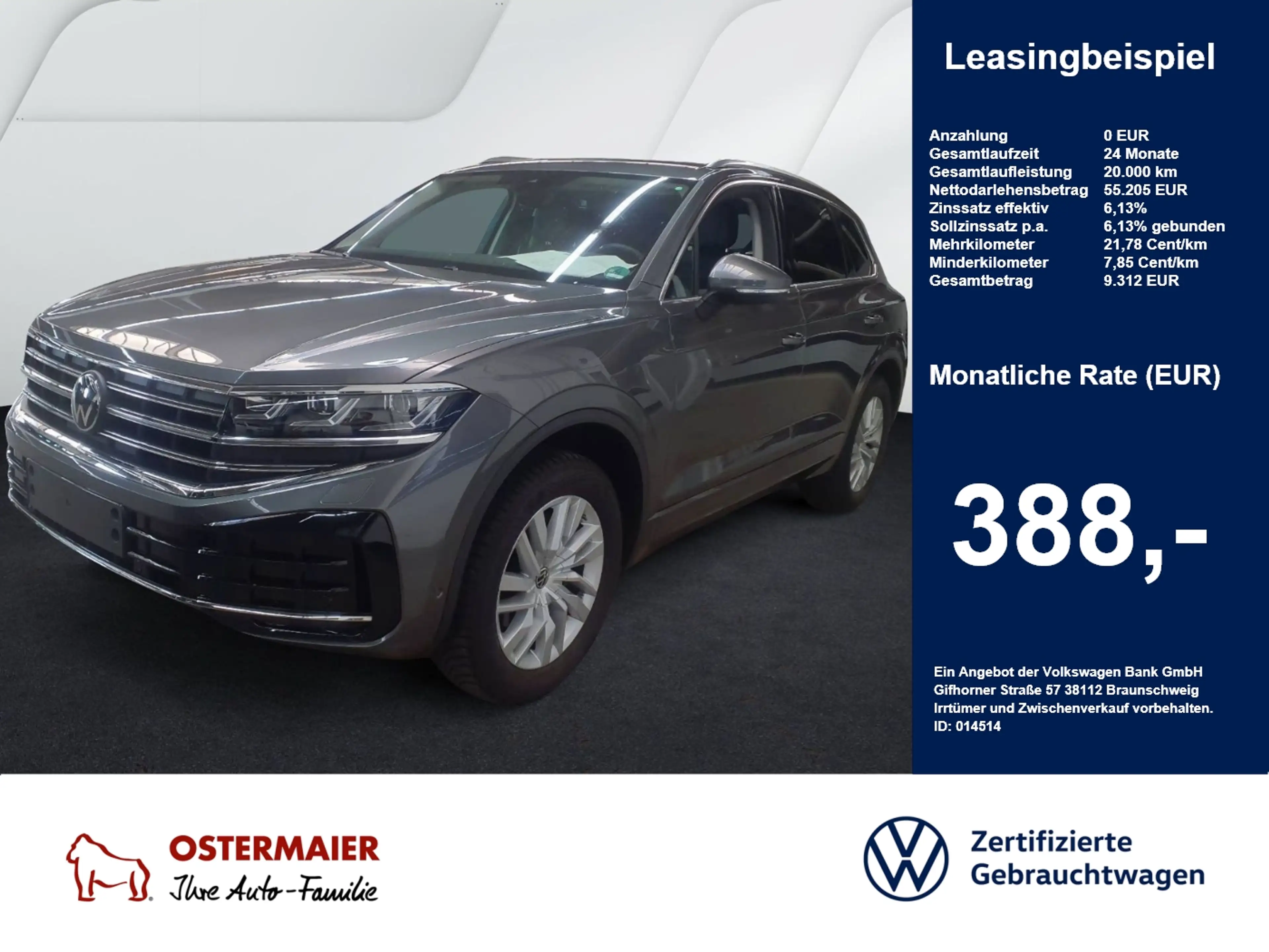 Volkswagen Touareg ELEGANCE 3.0TDI 231PS NP.93T ACC.AHK.KAMERA.NAVI.L