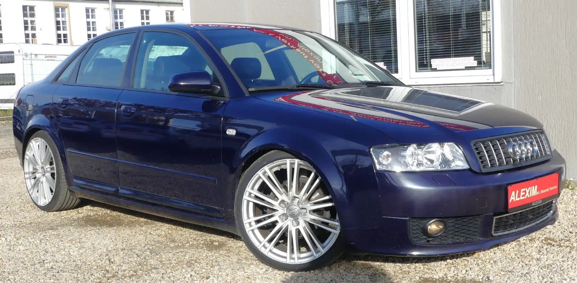 Audi A4 1.8 T/Temp/Navi/Leder/19Zoll/TÜV 05.2027 Blau - 2