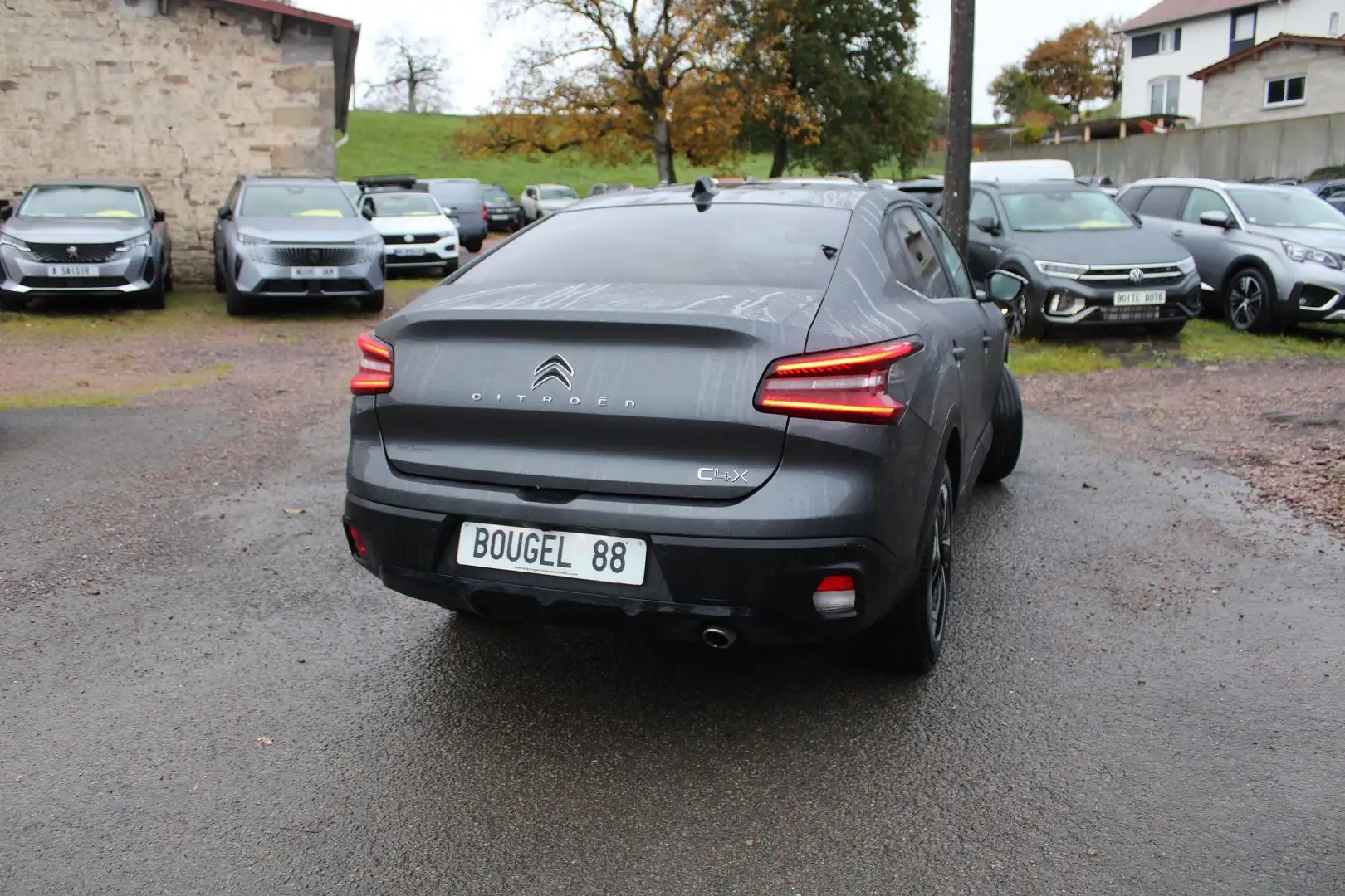 Citroen C4 X BLUE HDI 130 CV MAX GPS 3D CAMÉRA USB JA 18 FULL LED I-COKPIT BOITE AUTO EAT-8 Gris - 2