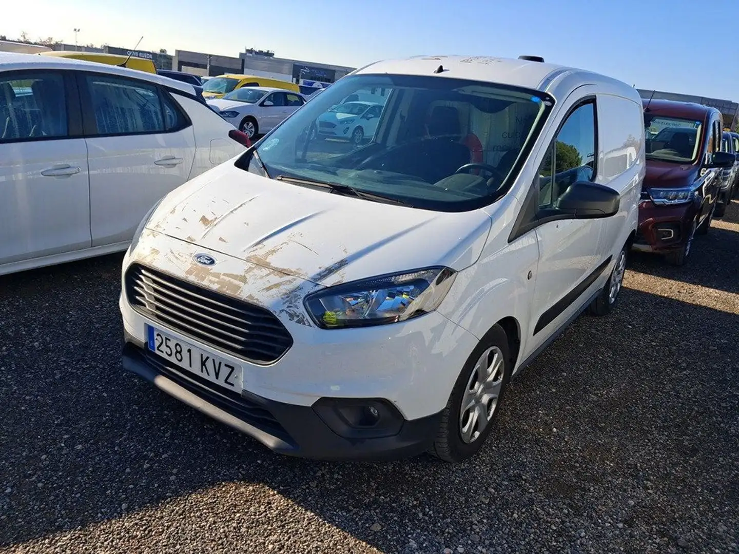 Ford Transit Courier Van 1.5TDCi Trend 75 Blanc - 2