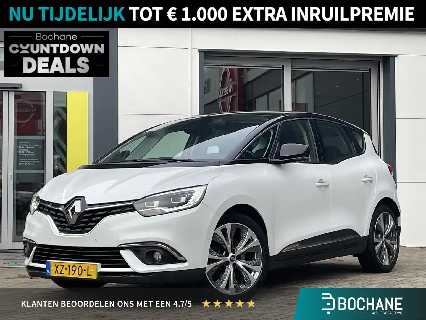 Renault Scenic 1.3 TCe Intens | Trekhaak | Apple Carplay/Android Blanc - 1