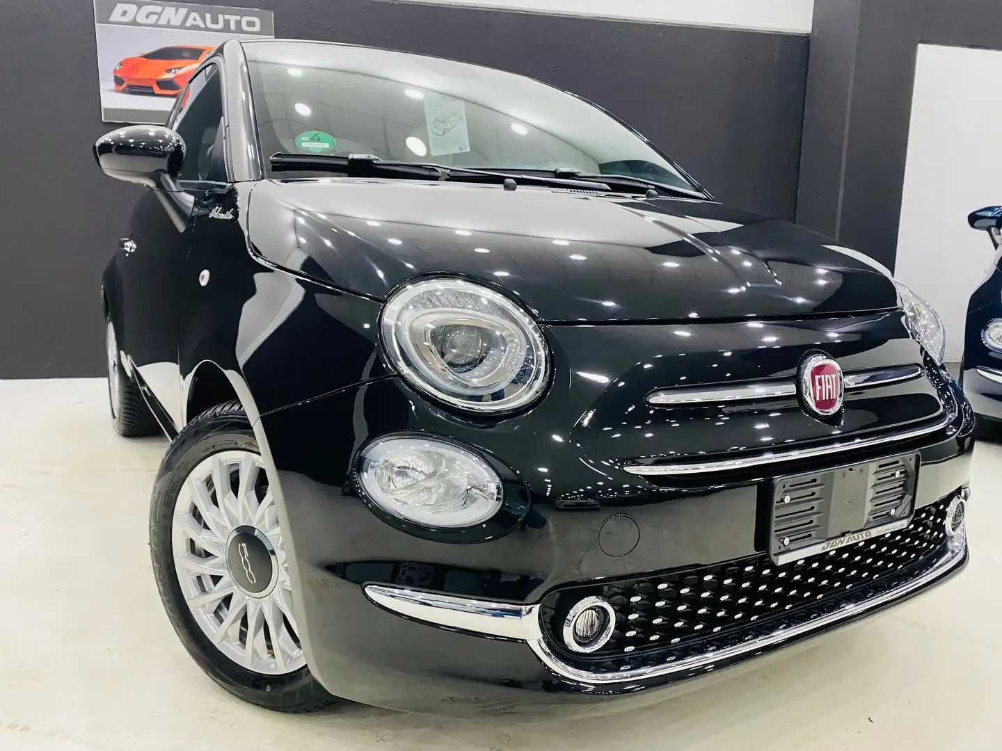 Fiat 500 1.0 hybrid Dolcevita 70cv CarPlay Navy Noir - 1