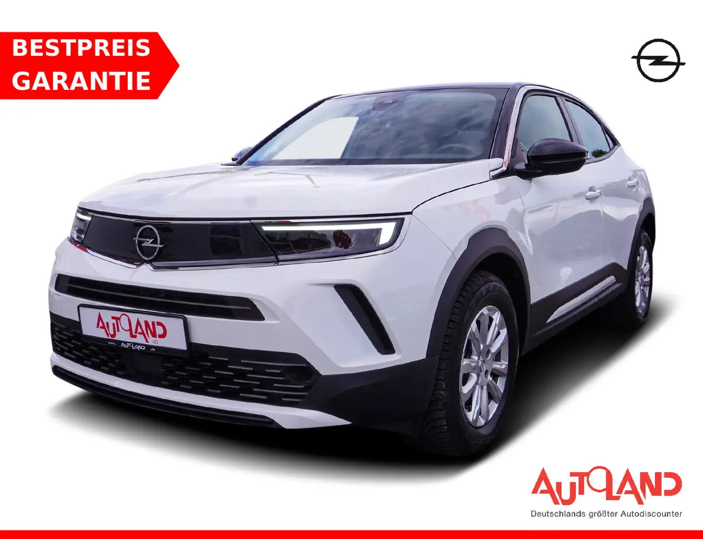 Opel Mokka 1.2 Edition LED Navi Kamera DAB Blanc - 1