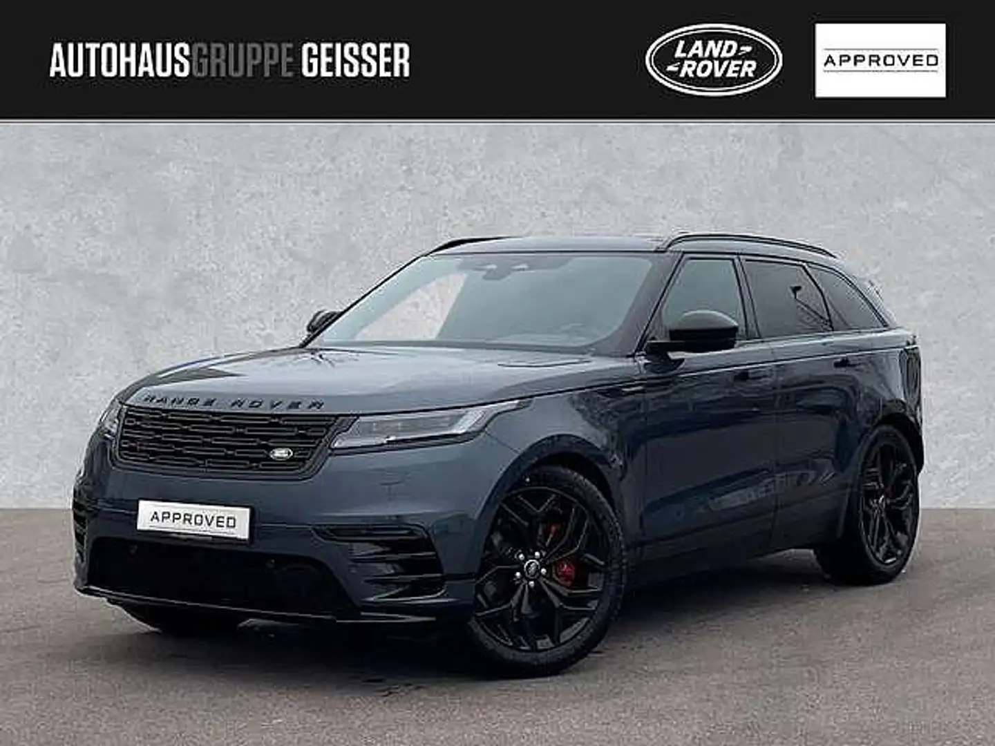 Land Rover Range Rover Velar RR Velar P250 R-Dynamic SE AHK ACC LED SD 21 ' Modrá - 1