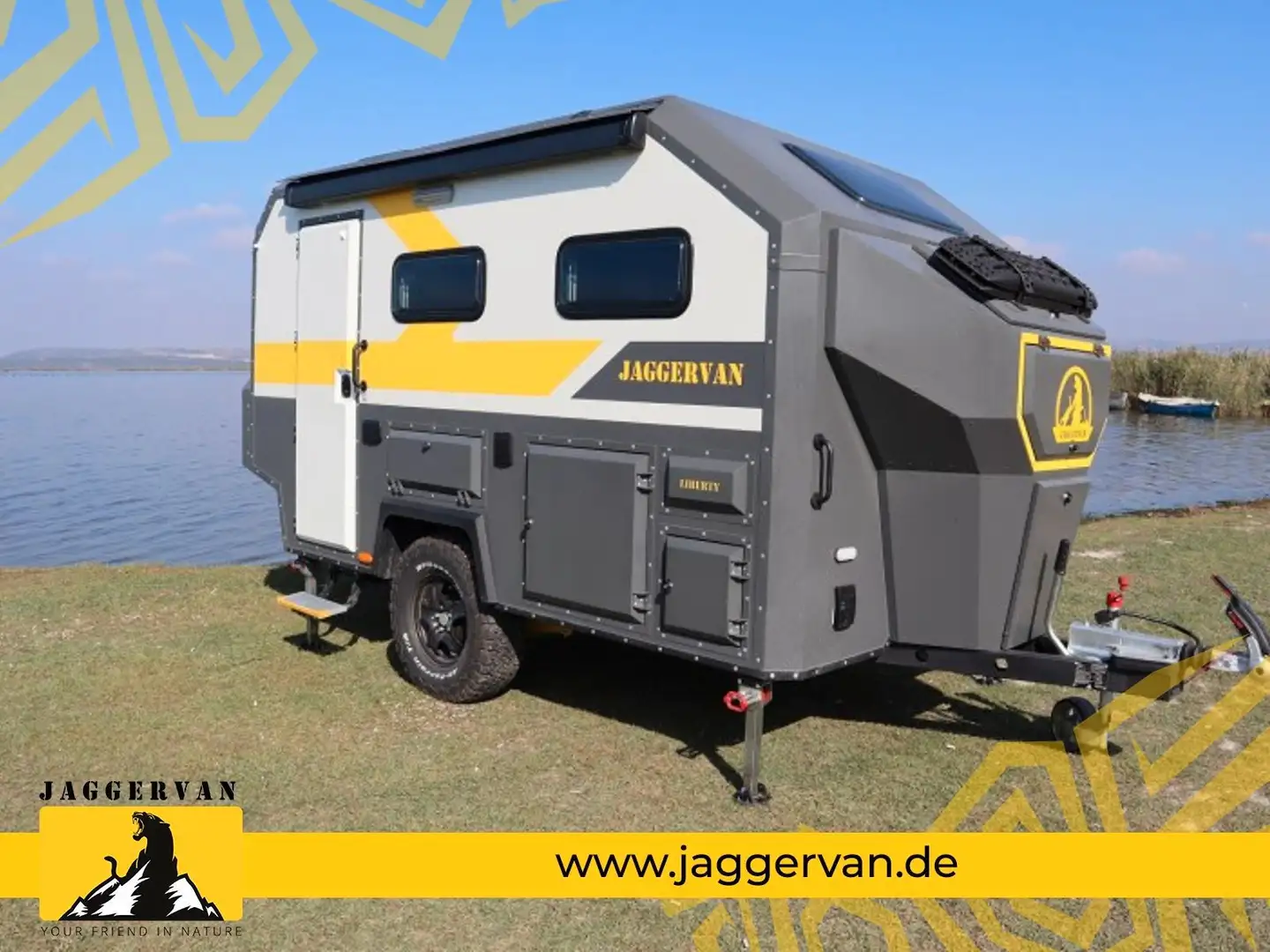 Autres Offroad Wohnwagen Jaggervan 520x207x255cm 2000kg - 1