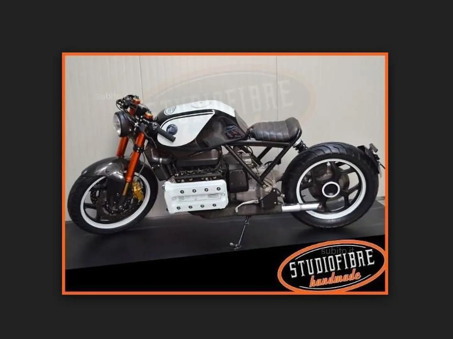 BMW K 100 LT Cafè racer White - 1