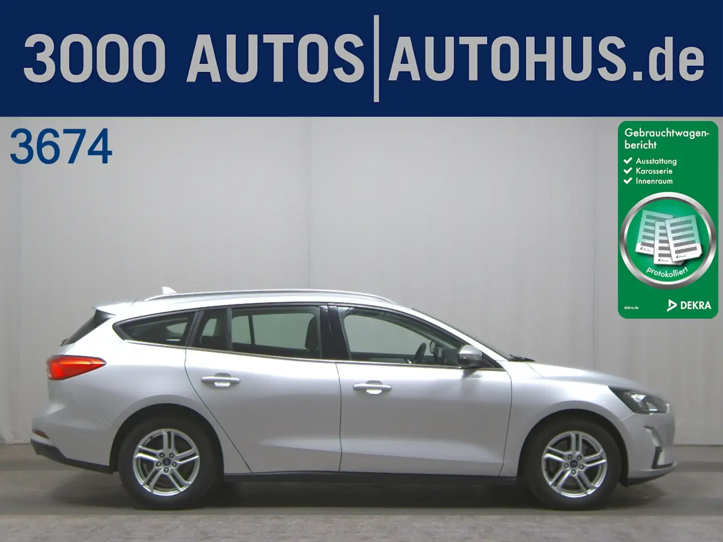 Ford Focus Turnier 1.5 EB Cool&Connect Navi LED Silber - 1