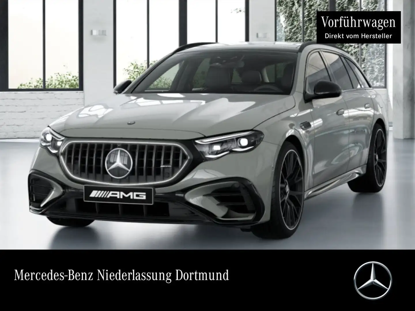 Mercedes-Benz E 53 AMG T 4M Hybrid Night Distronic Headup Leder Grau - 1