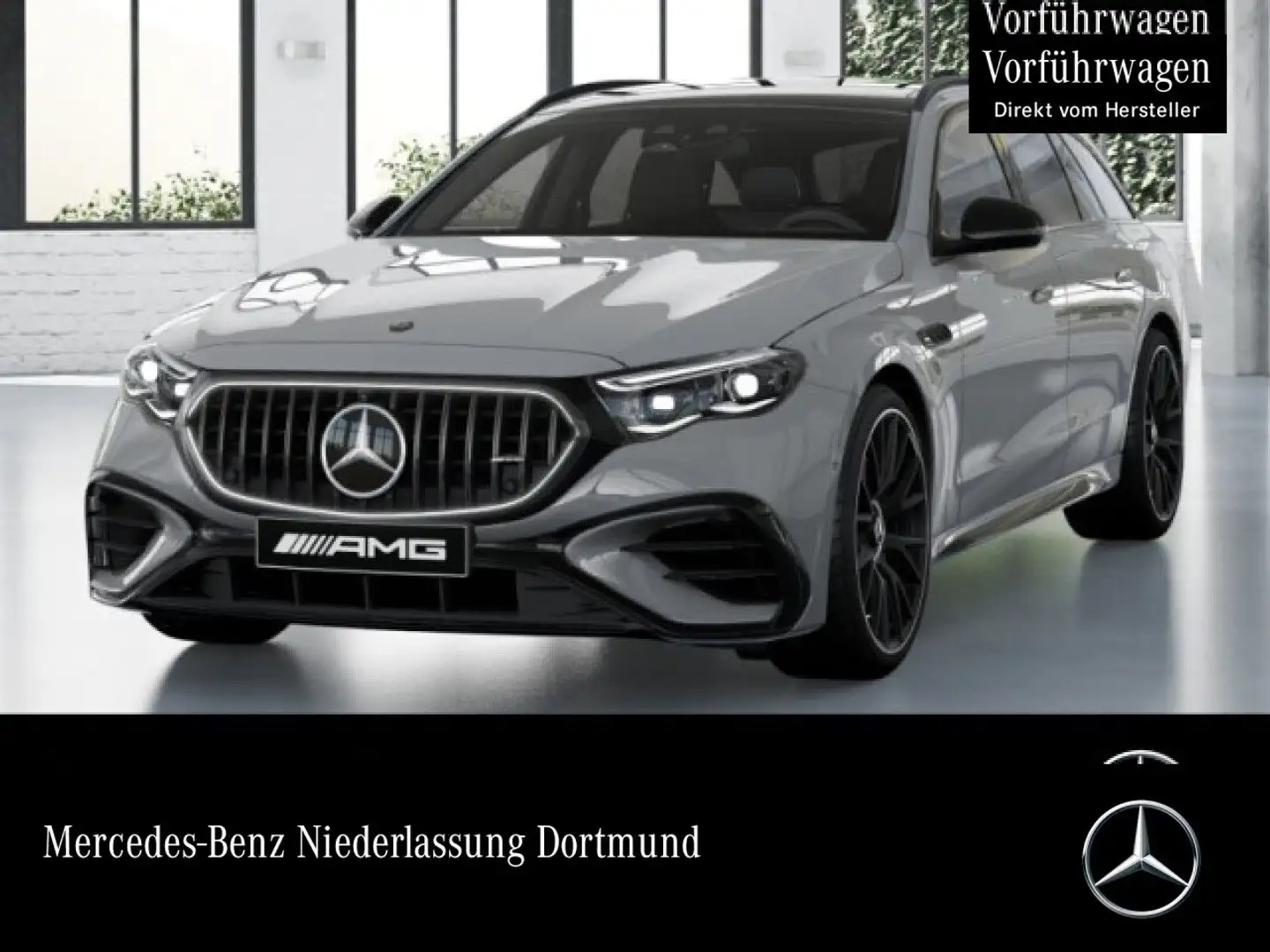 Mercedes-Benz E 53 AMG T 4M Hybrid Night Distronic Headup Leder Gris - 1