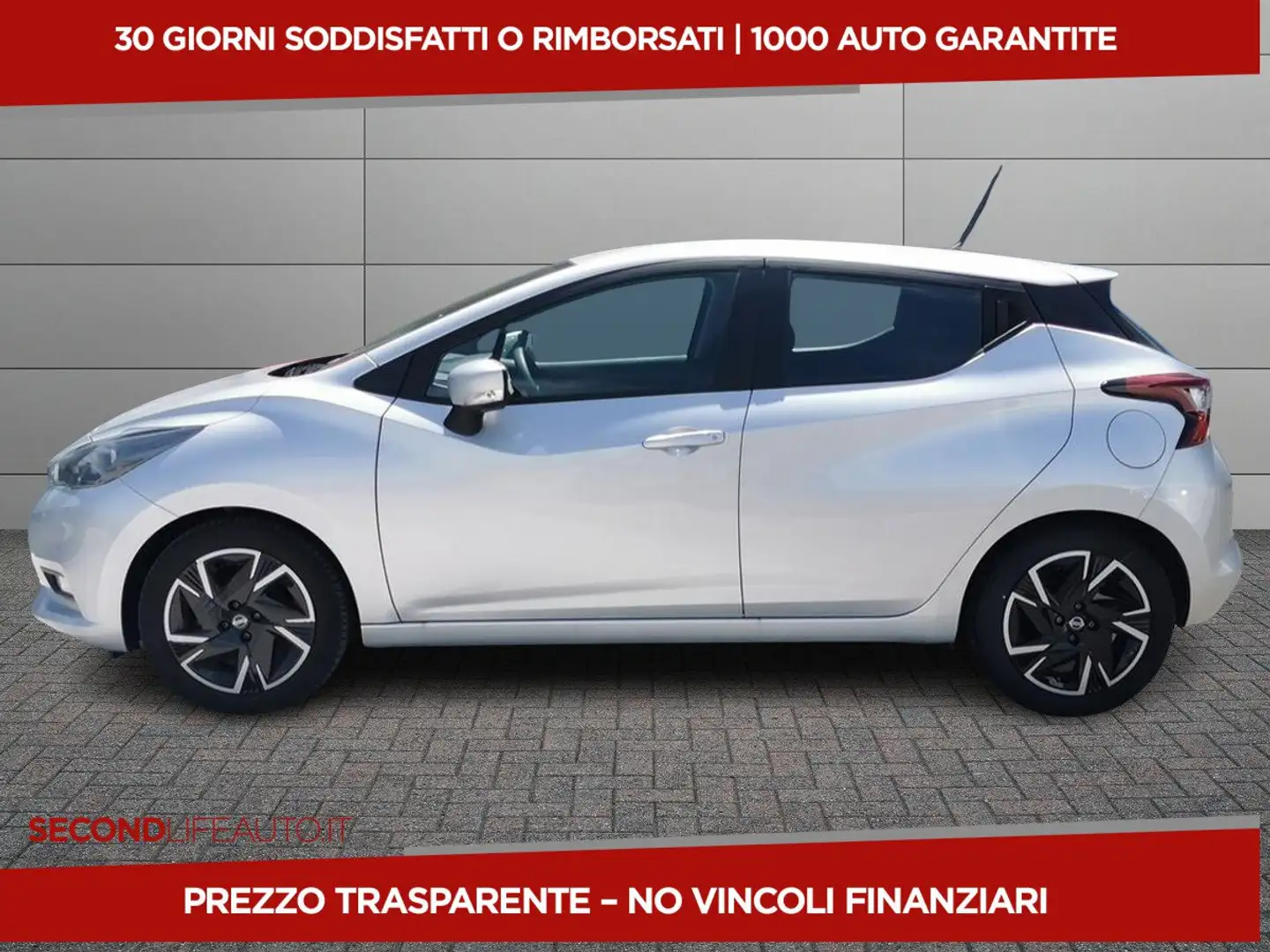 Nissan Micra 1.0 ig-t Acenta 92cv Argento - 2