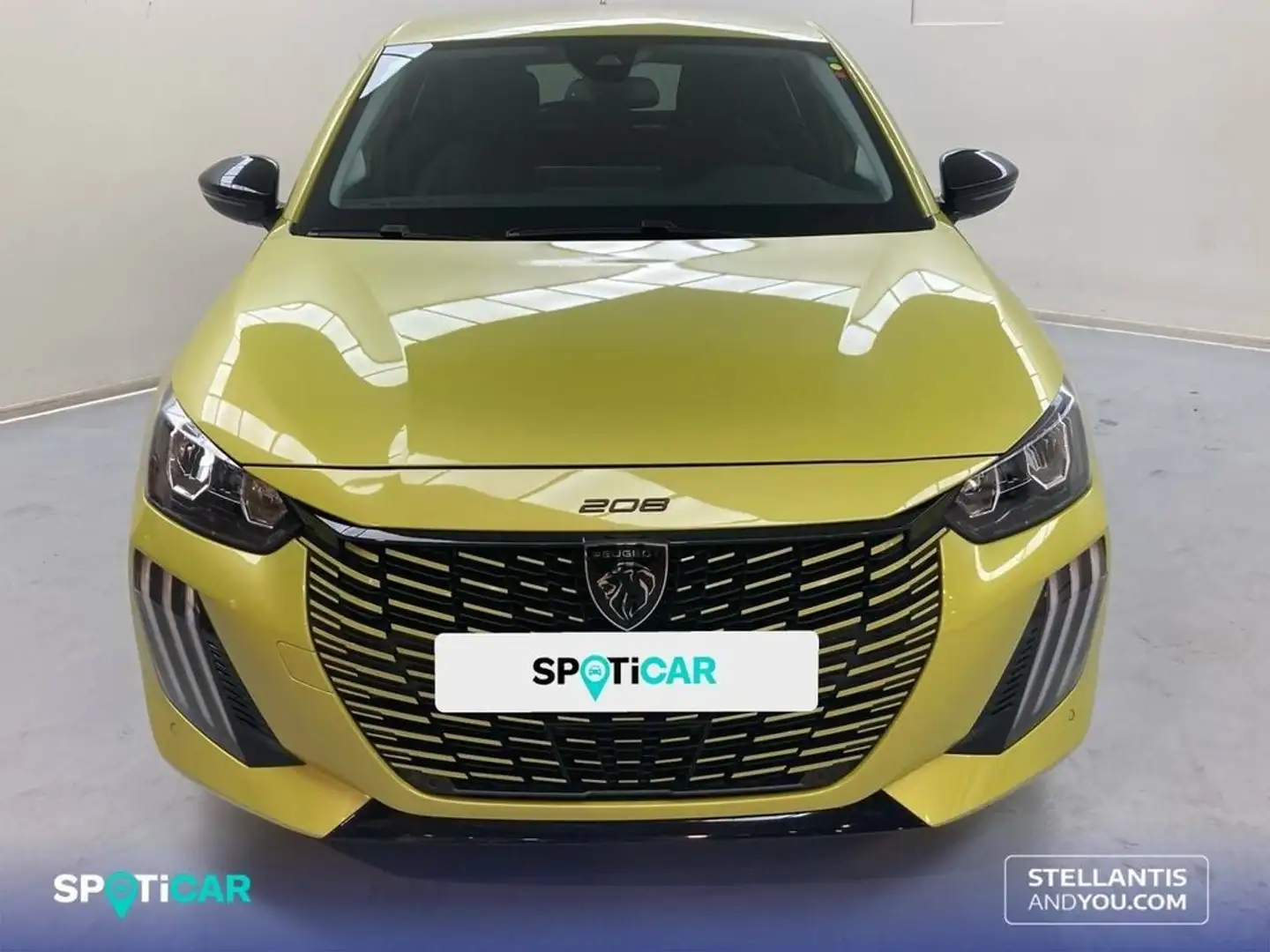 Peugeot 208 1.2 Hybrid Allure e-DCS6 100 Gelb - 2