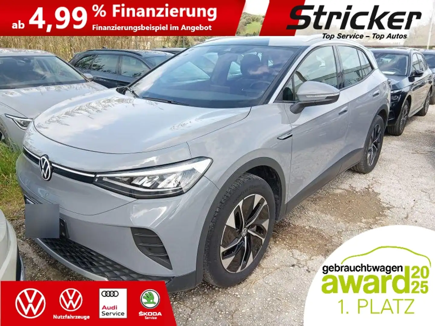 Volkswagen ID.4 Pro Performance 150/77 344,-ohne Anzahlung Navi A Grau - 2