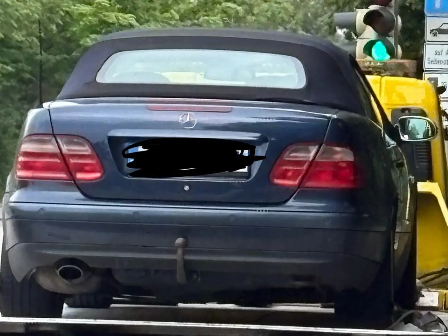 Mercedes-Benz CLK 200 Niebieski - 1