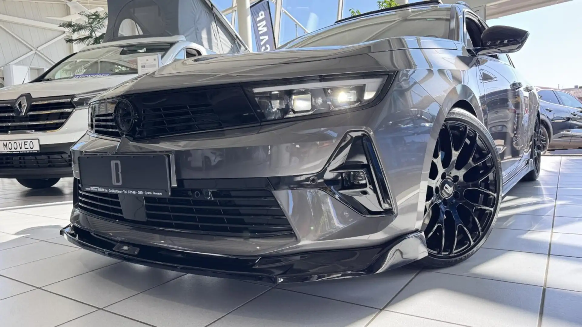 Opel Astra ST PERFORMANCE-PAKET TIEFER BREITER POWER Klima Grau - 1