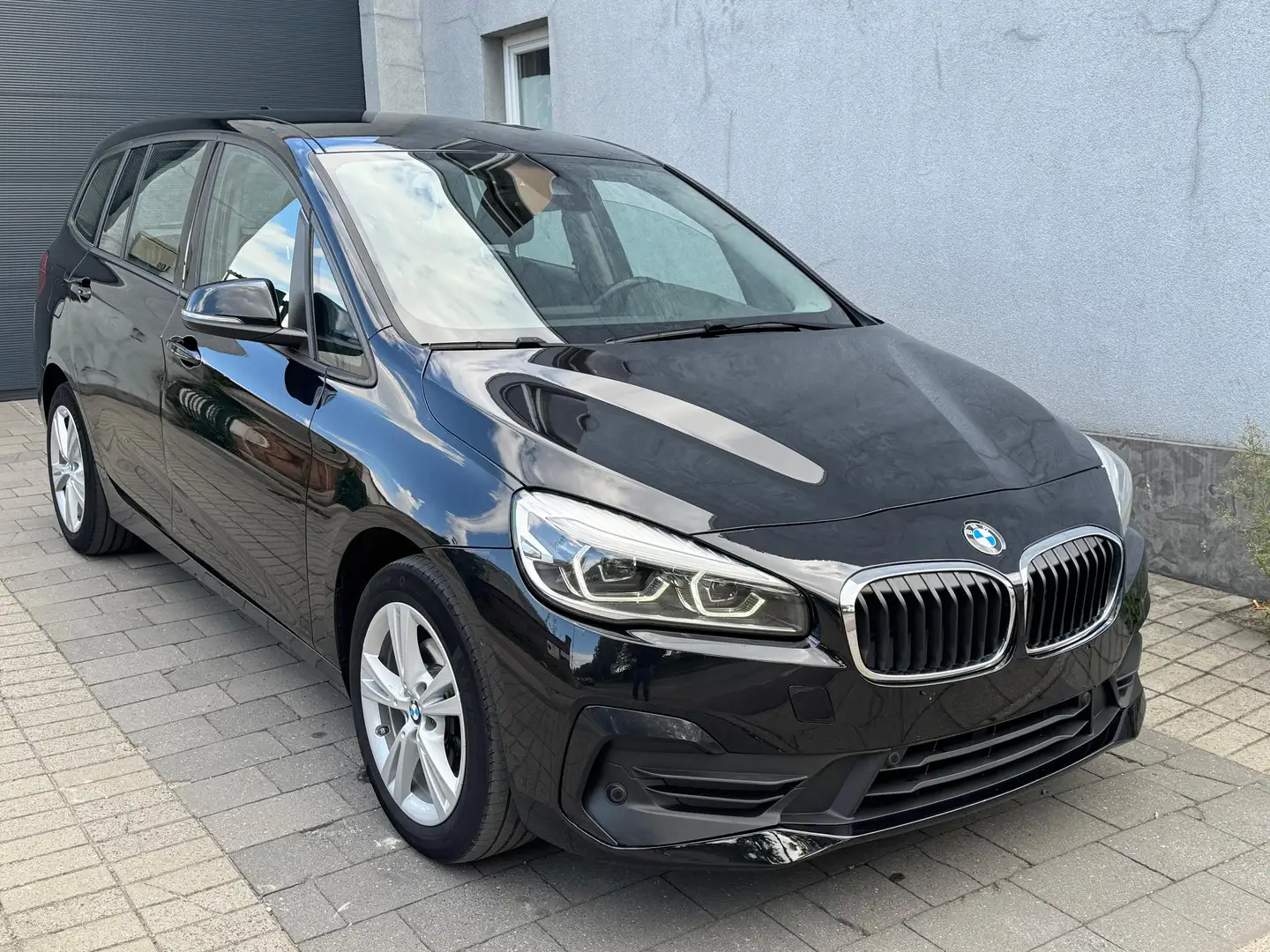 BMW 216 216i Gran Tourer BENZINE 7 ZITPLAATSEN TREKHAAK Noir - 1