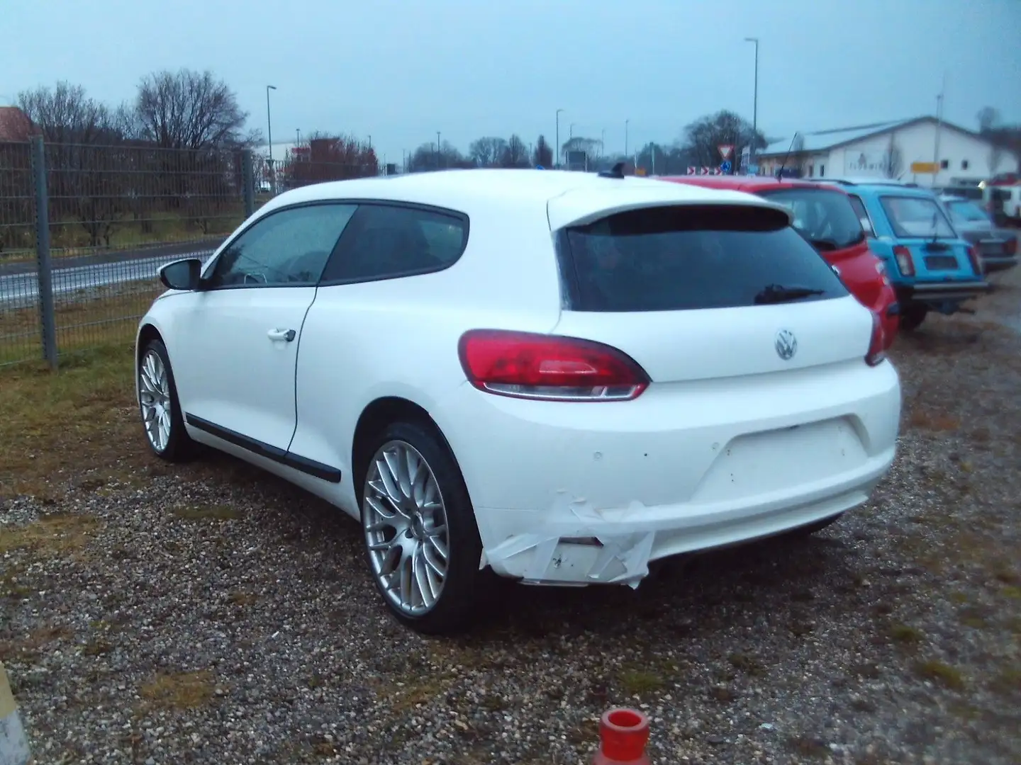 Volkswagen Scirocco 2.0 TDI 103 kW Team ´´Teileträger,, White - 2